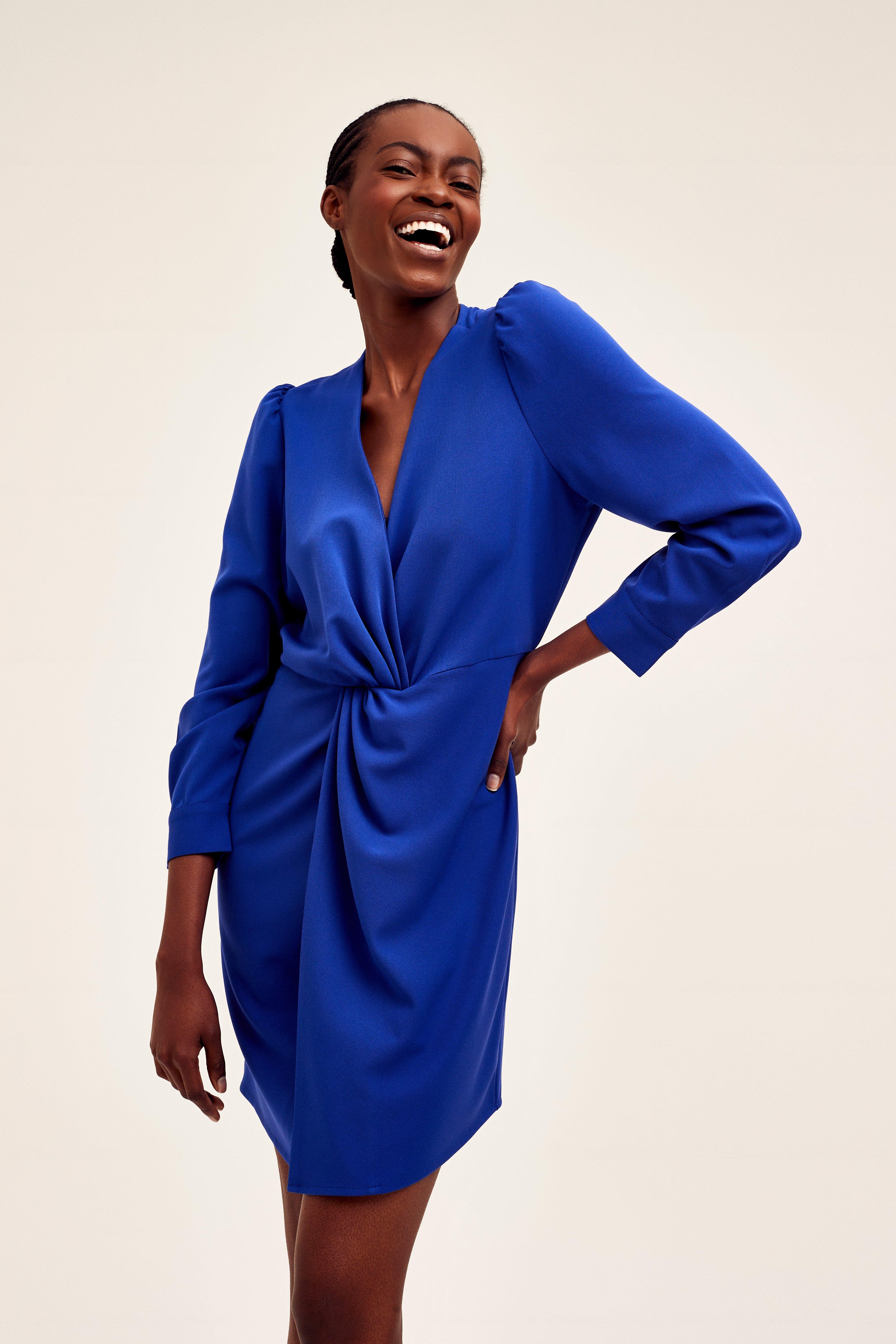CKS Dames - DEMO - short dress - blue