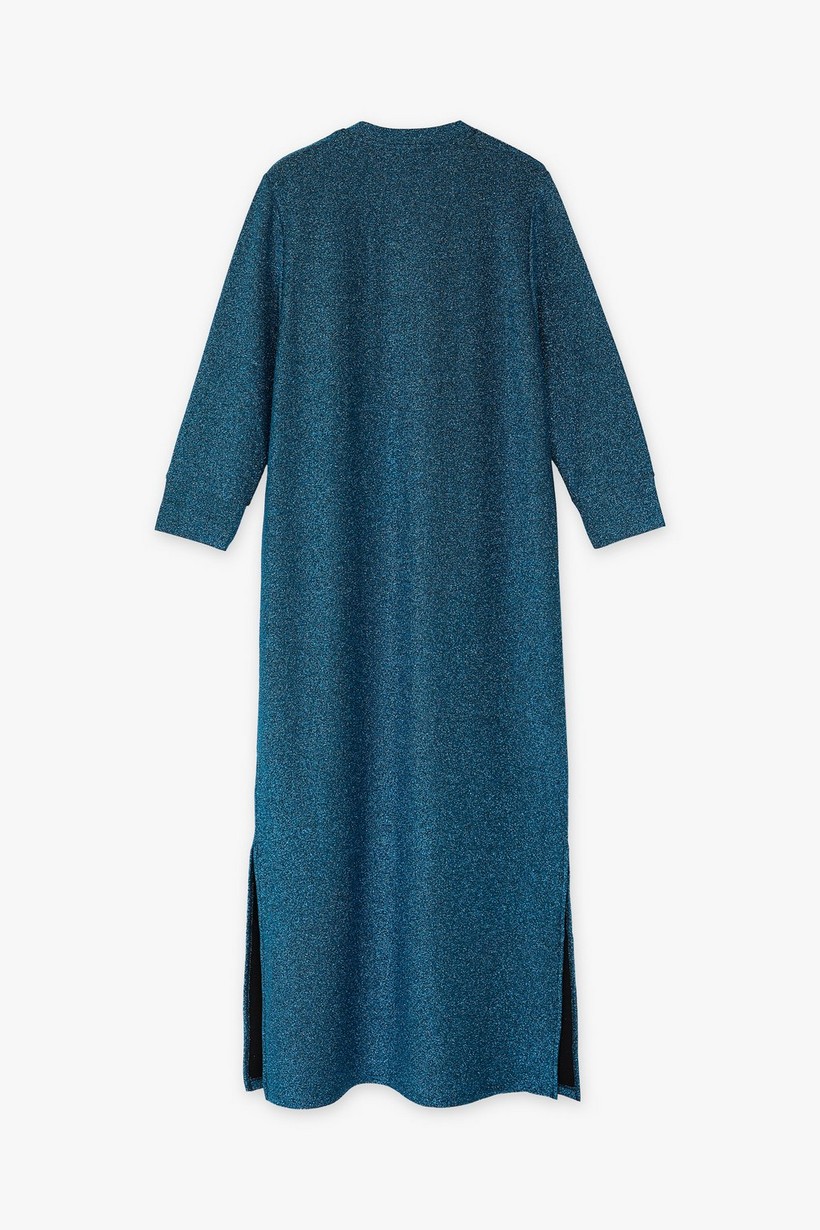 CKS Dames - DILLOS - lange jurk - felblauw