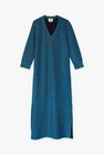 CKS Dames - DILLOS - lange jurk - felblauw