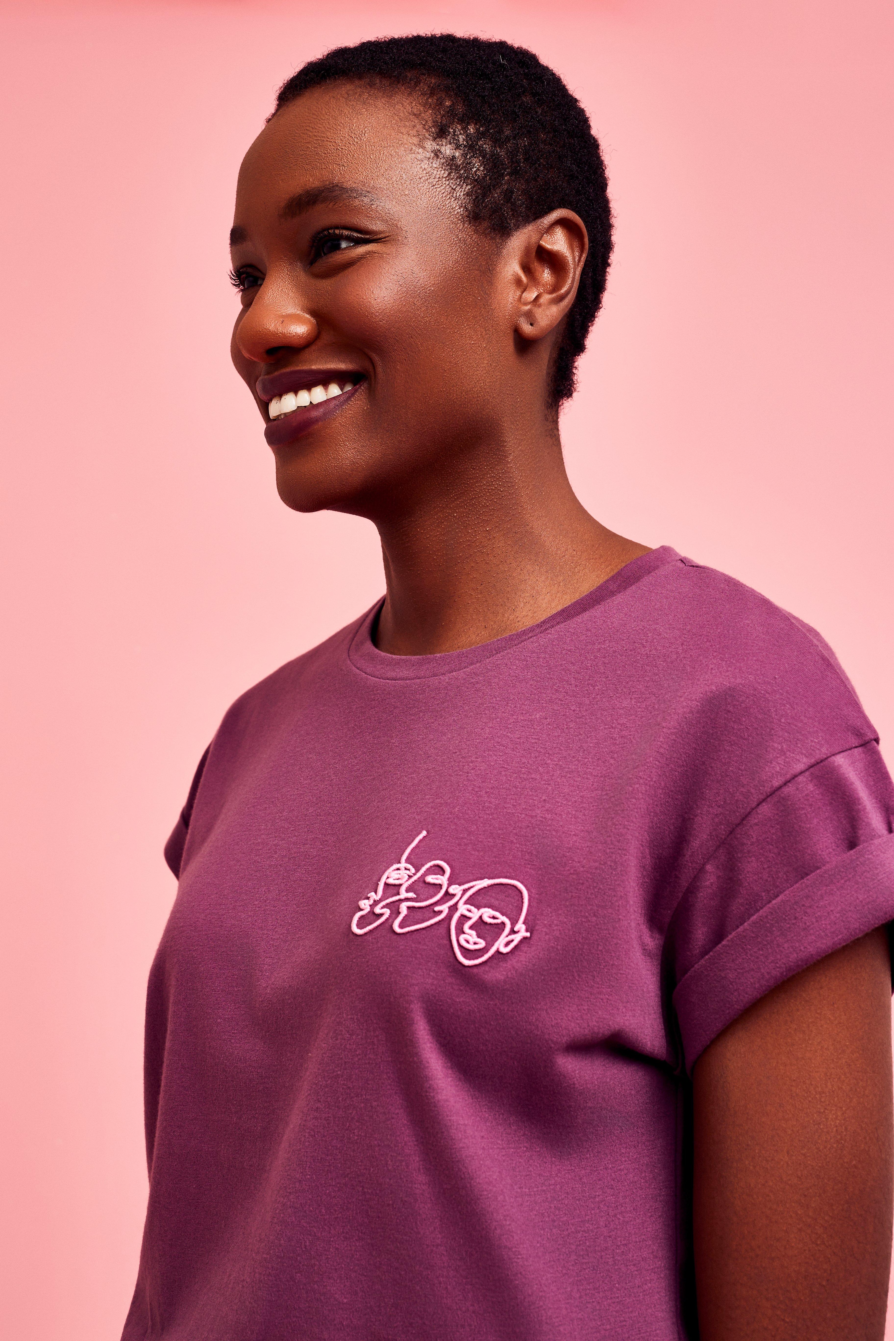 CKS Dames - JUNA - t-shirt korte mouwen - donkerrood