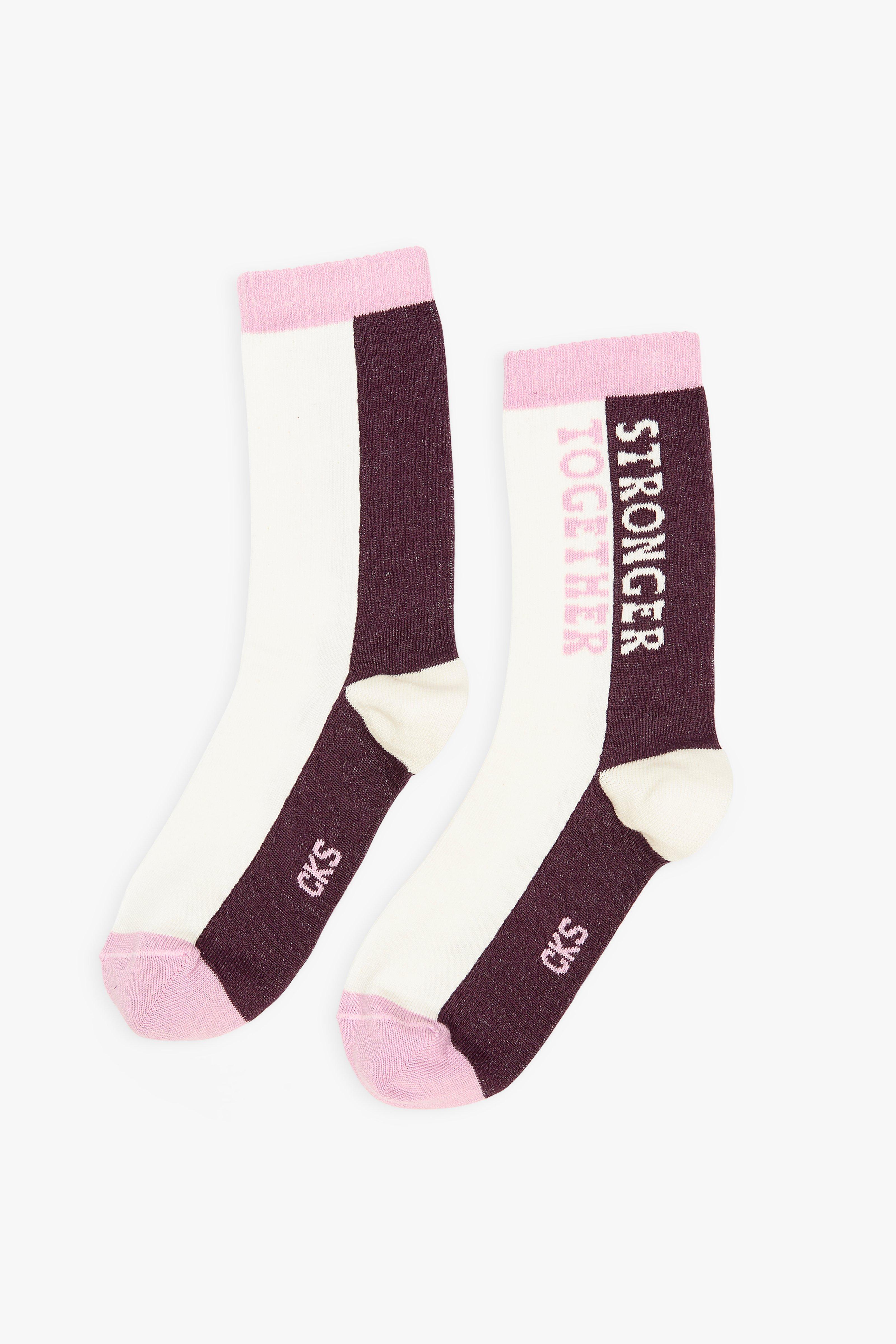 CKS Dames - STRONGER - chaussettes - blanc