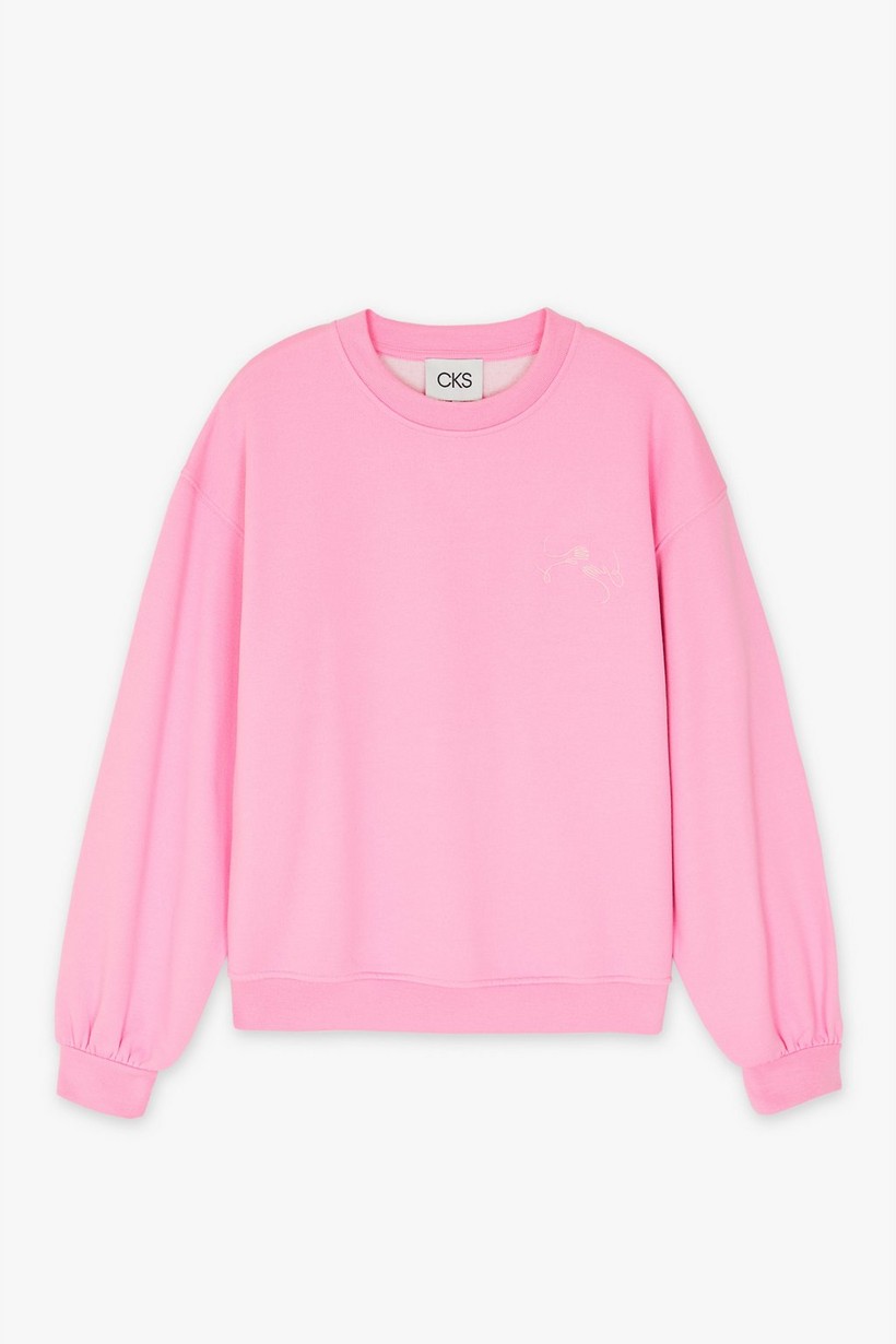 CKS Dames - SWEN - sweatshirt - rose