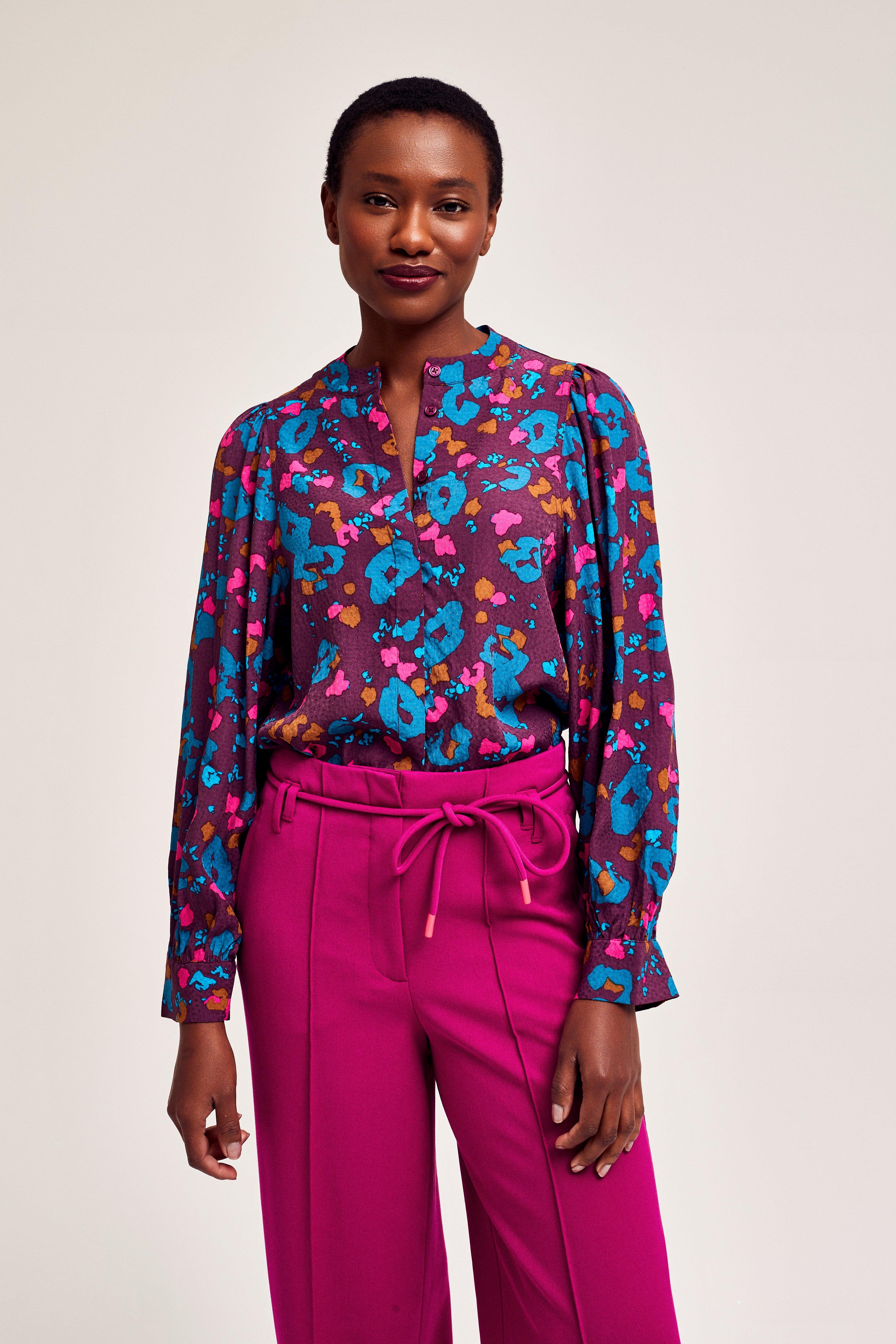 CKS Dames - ROSALINE - blouse korte mouwen - meerkleurig