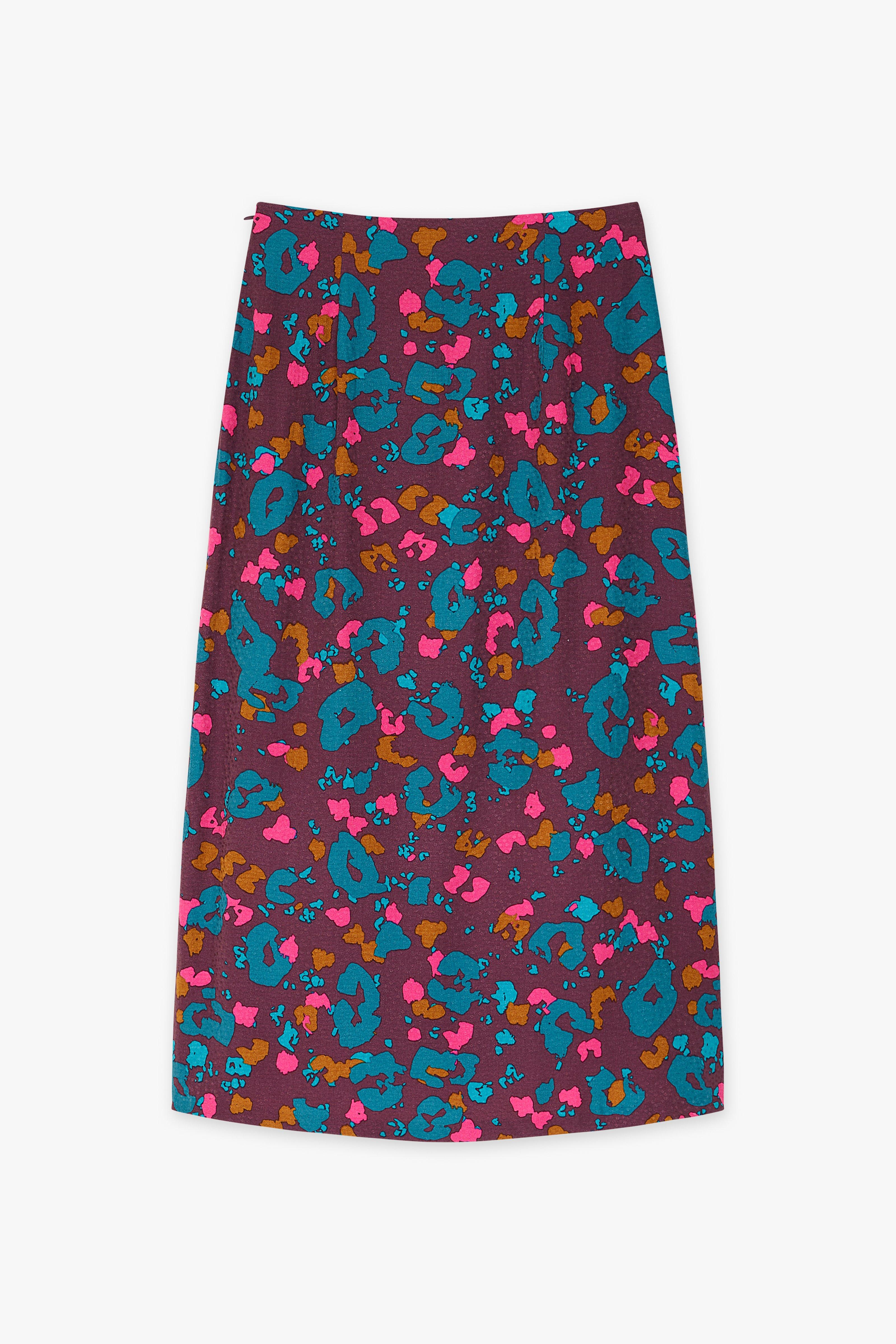 CKS Dames - SKIN - midi skirt - multicolor