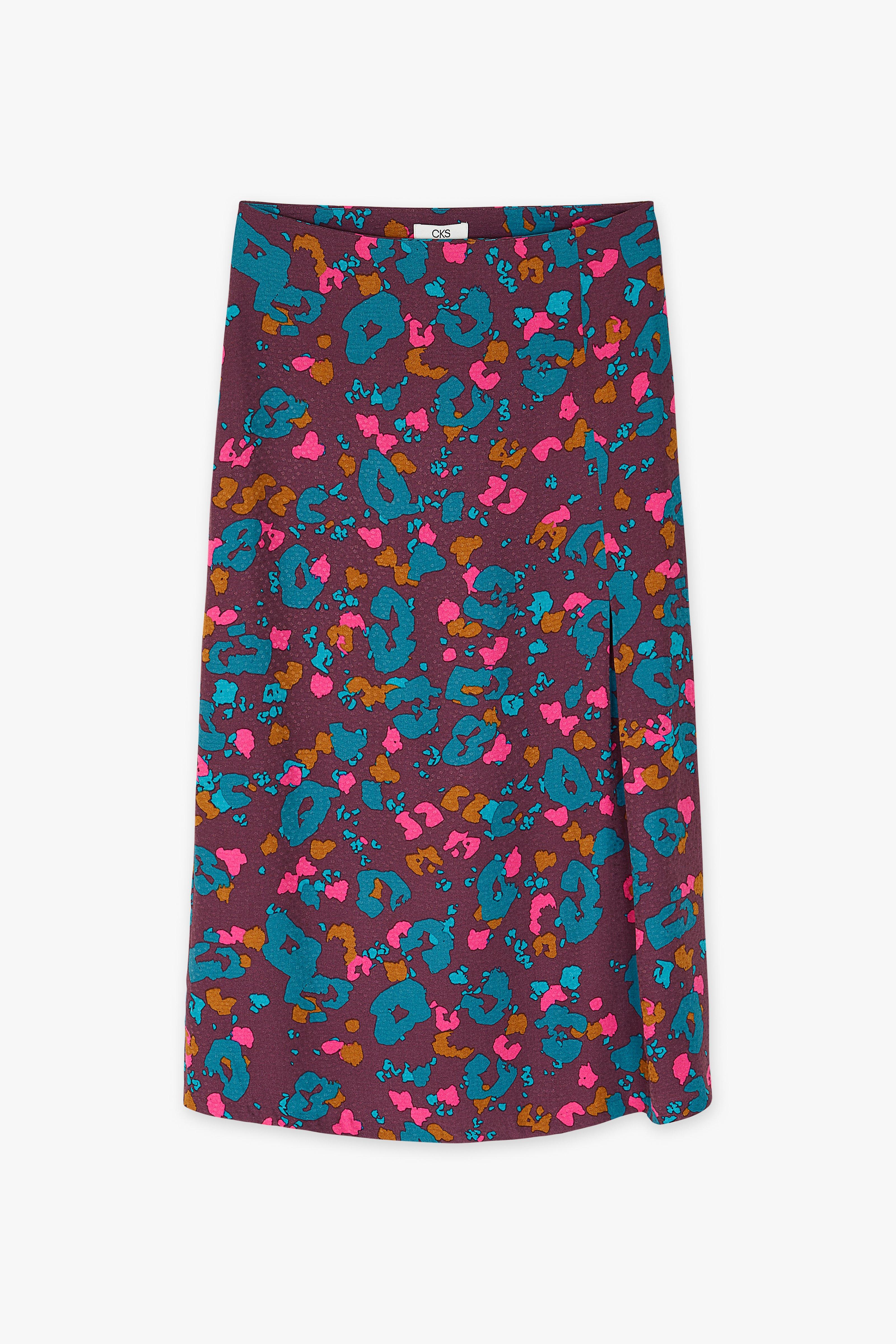 CKS Dames - SKIN - midijupe - multicolore