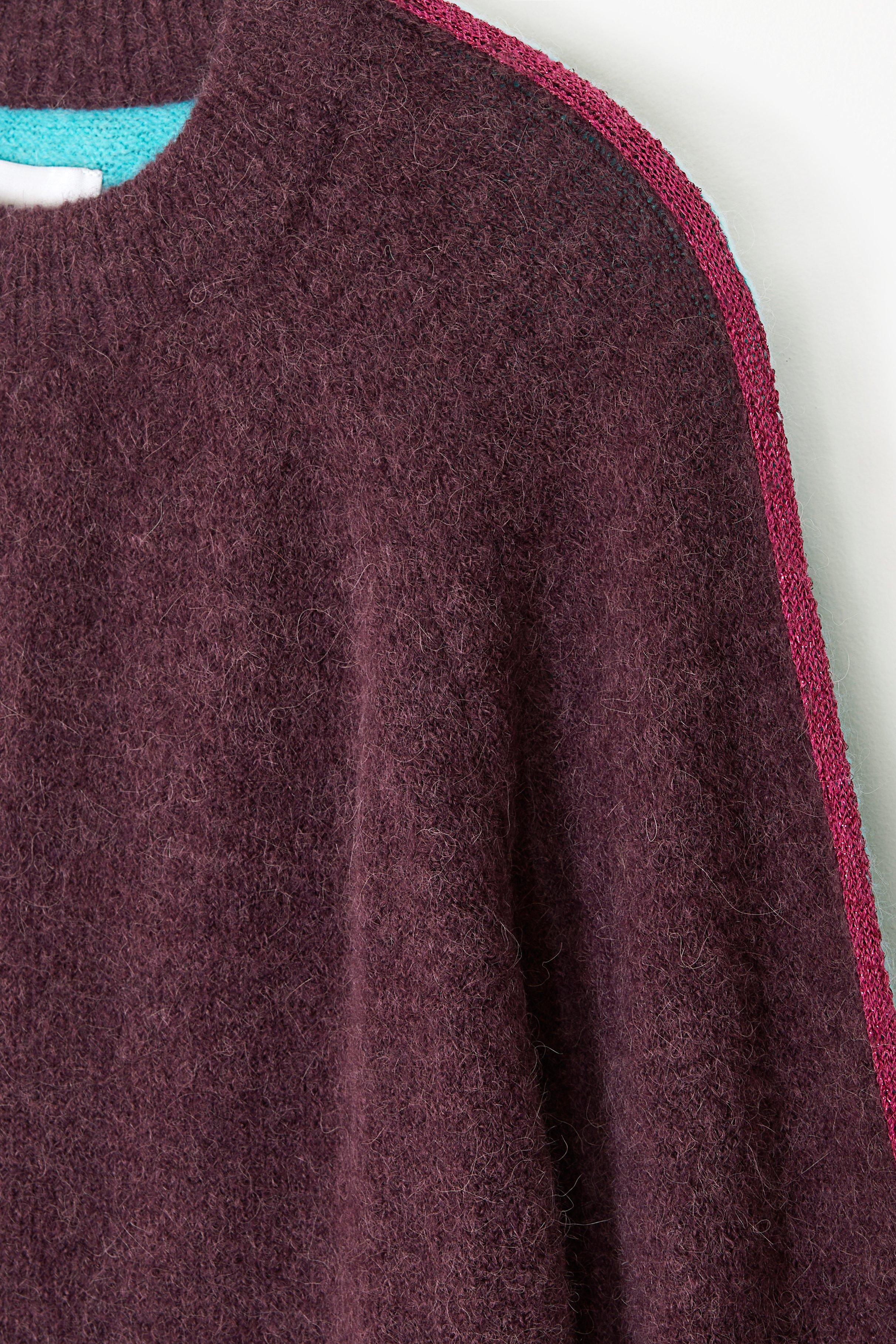 CKS Dames - PAD - pullover - rouge foncé