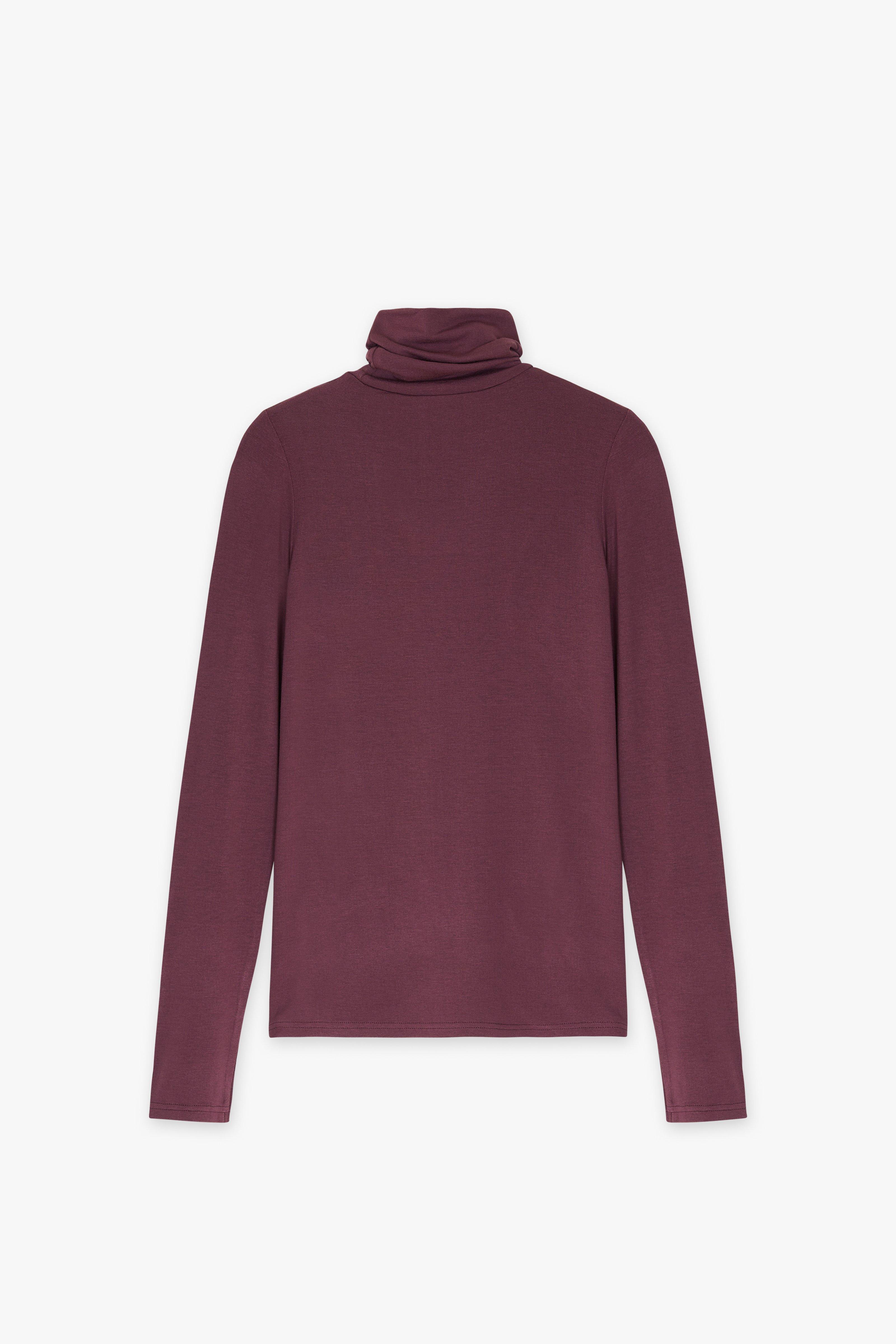 CKS Dames - IRISSA - turtleneck - dark red