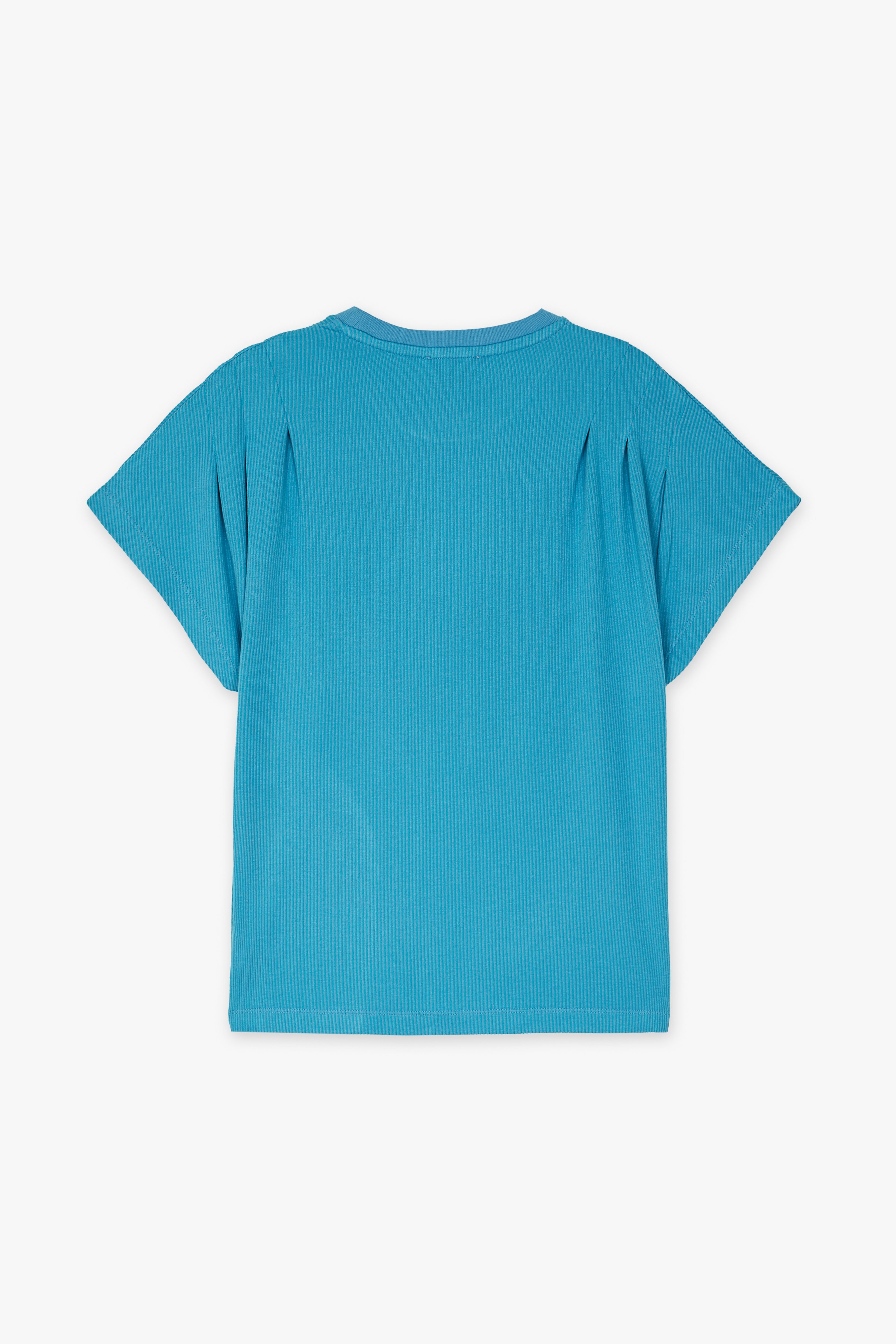 CKS Dames - JAZZY - t-shirt korte mouwen - intens blauw