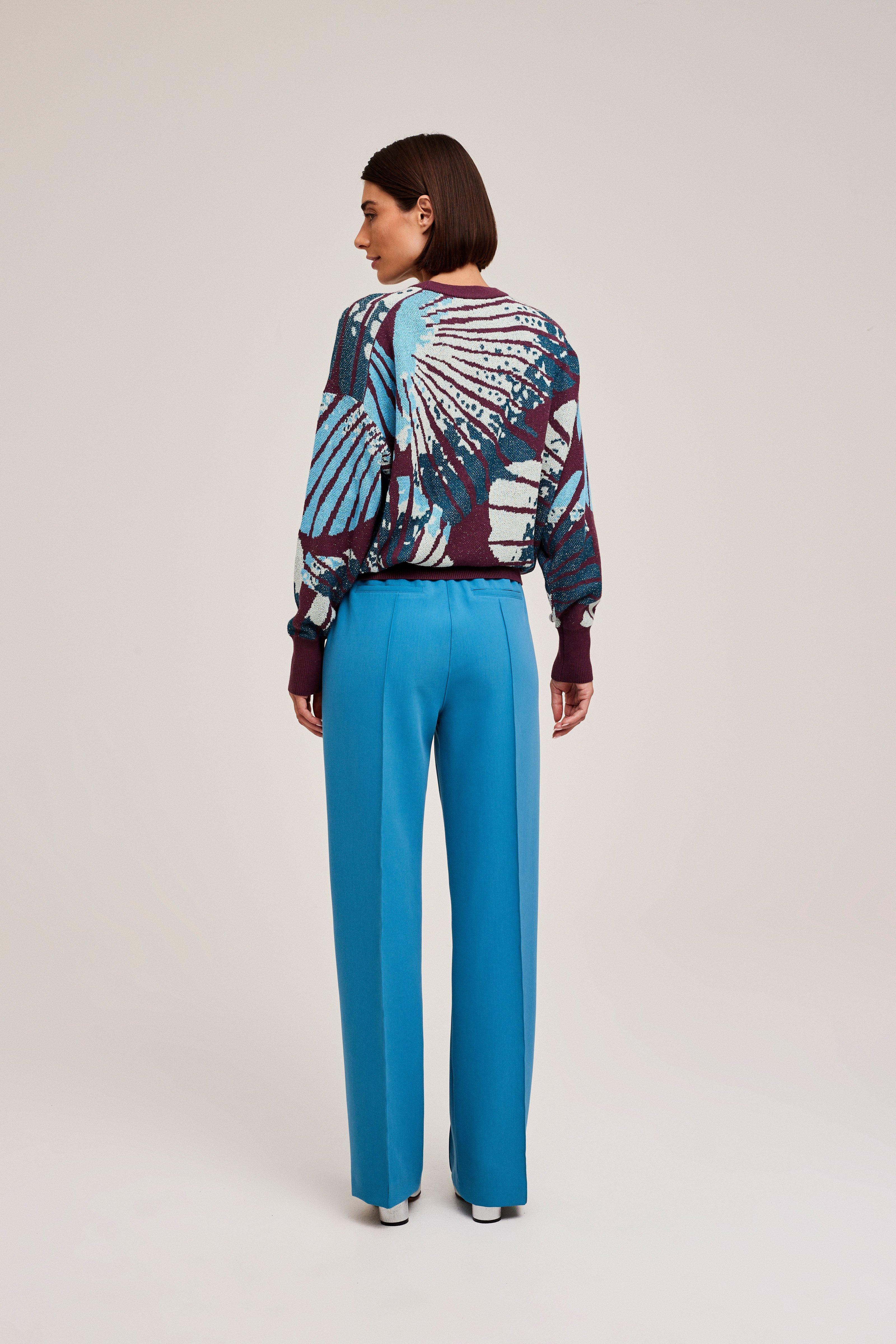 CKS Dames - TARANTOS - pantalon long - bleu vif