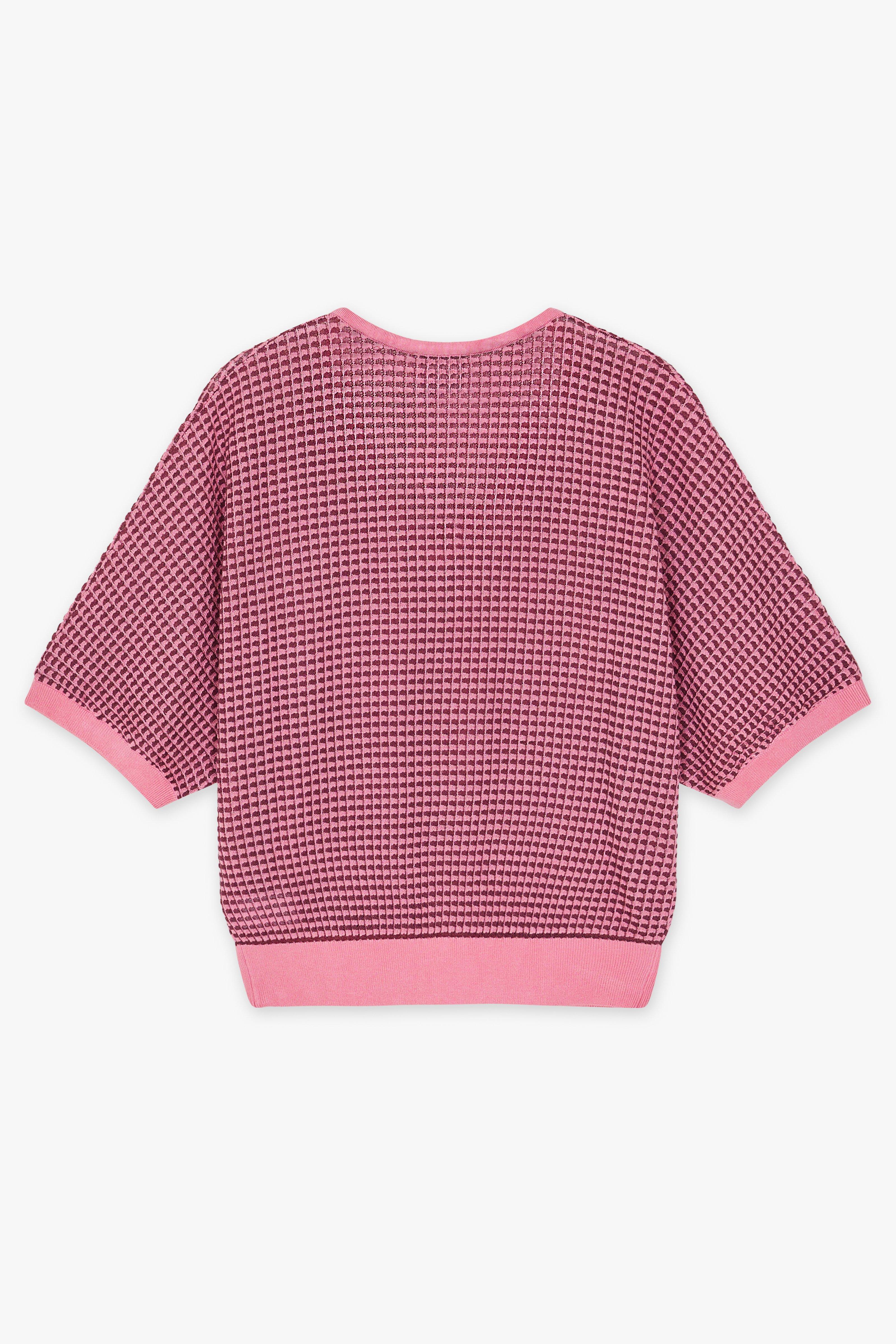 CKS Dames - PRIK - knitted top - light pink