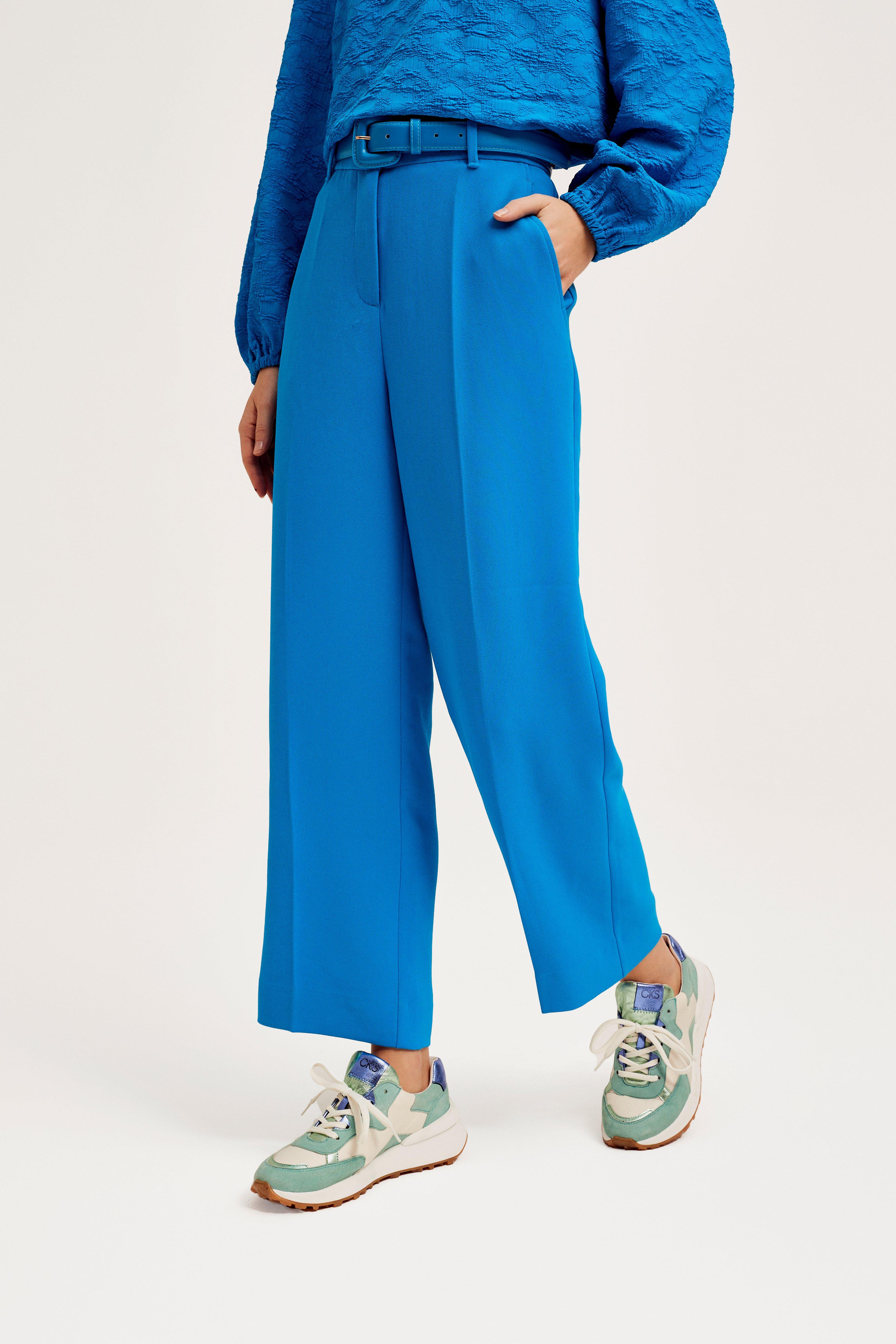 CKS Dames - TONKS - ankle trousers - vivid blue