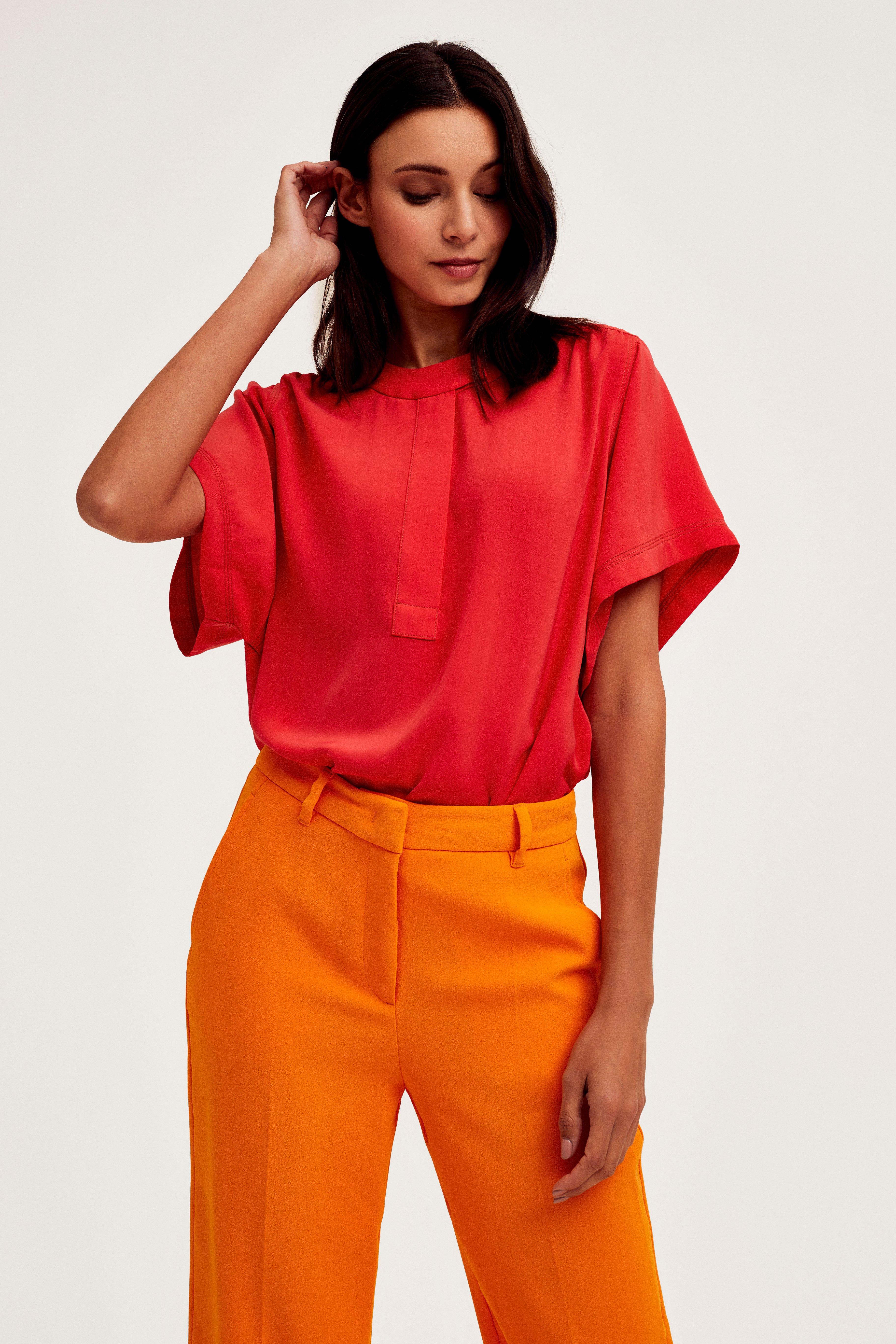 CKS Dames - LEDO - blouse lange mouwen - roze