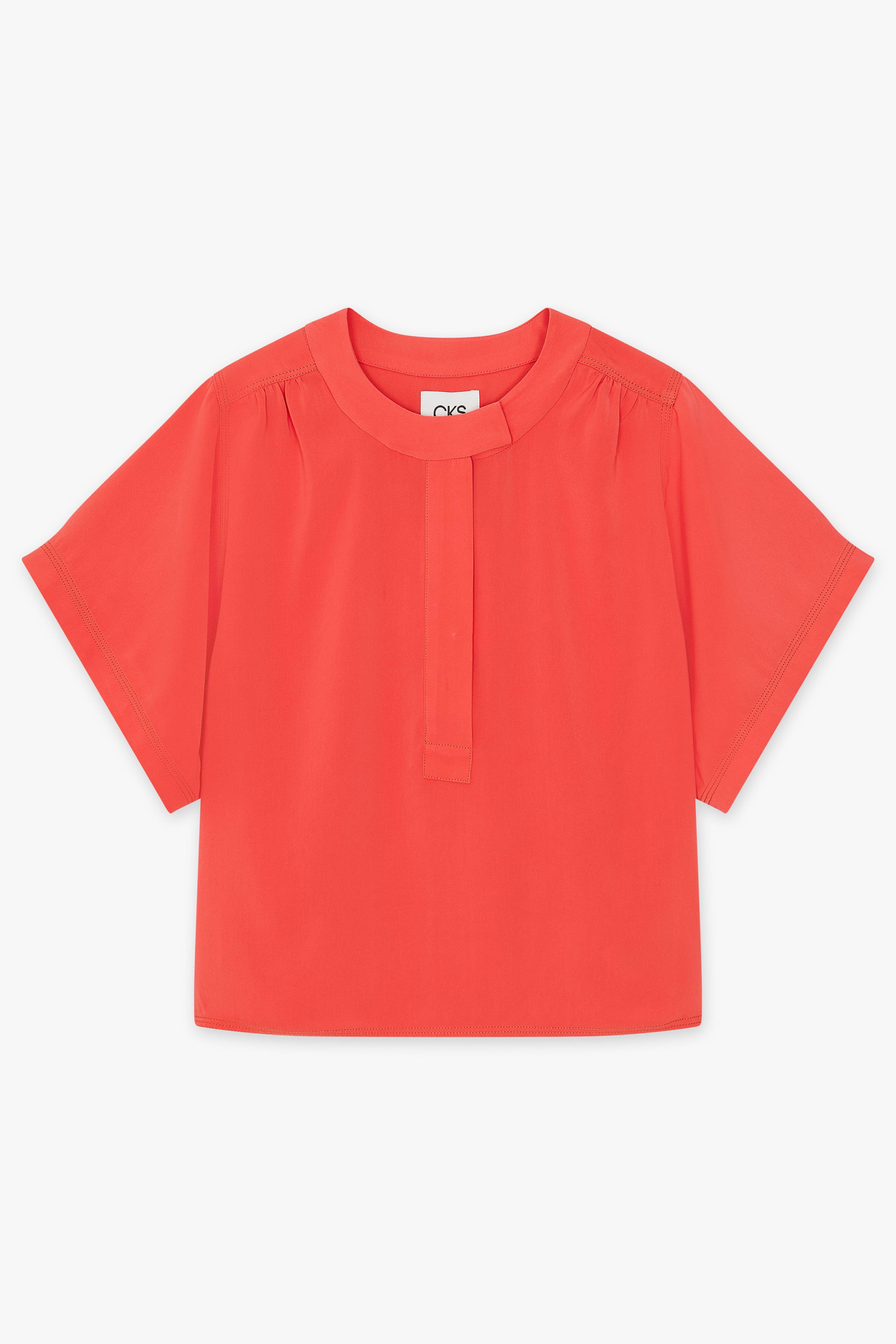 CKS Dames - LEDO - Bluse Lange Ärmel - Rosa