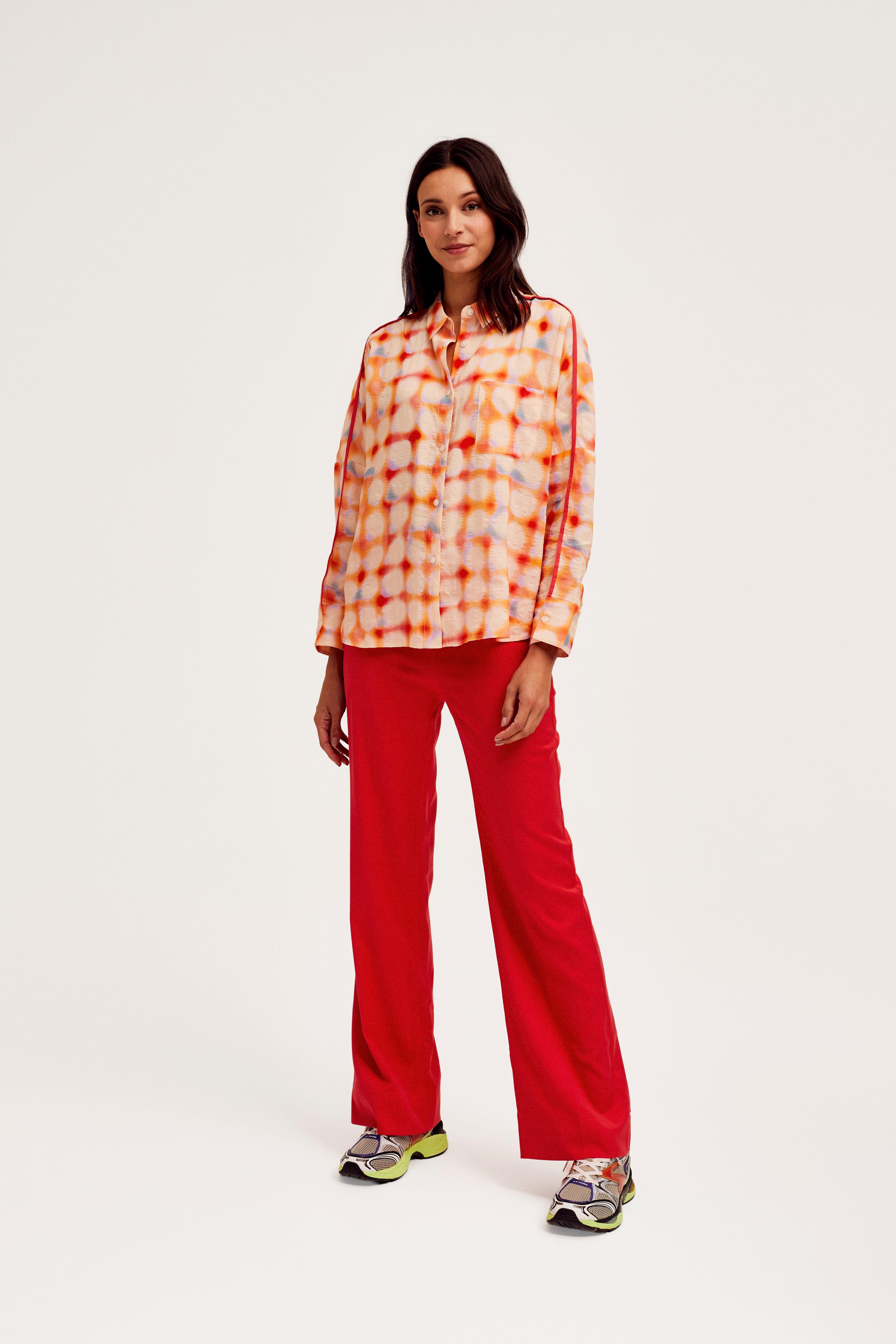 CKS Dames - BLOSSOM - Bluse Kurze Ärmel - Mehrfarbig
