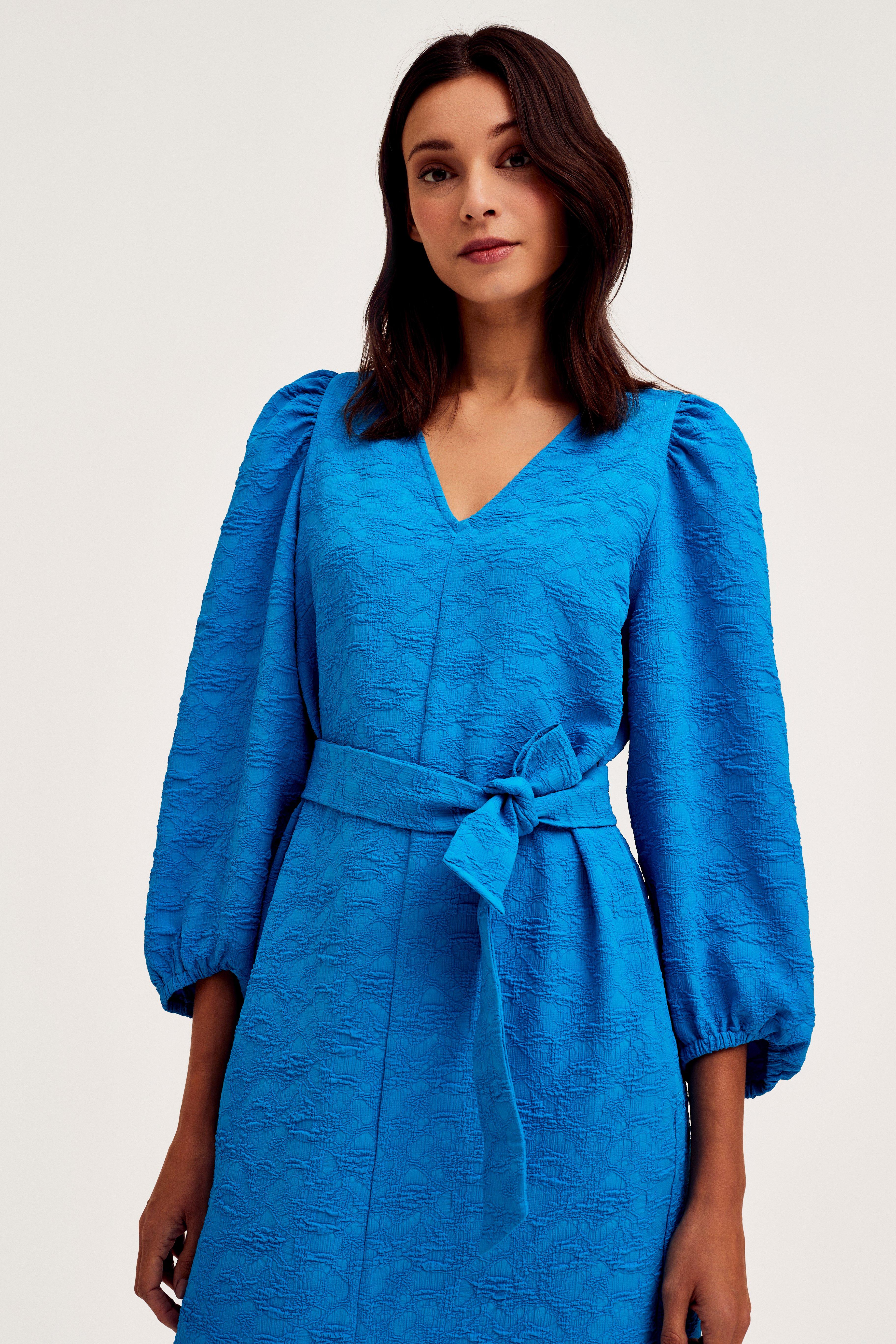 CKS Dames - DORISA - robe midi - bleu vif