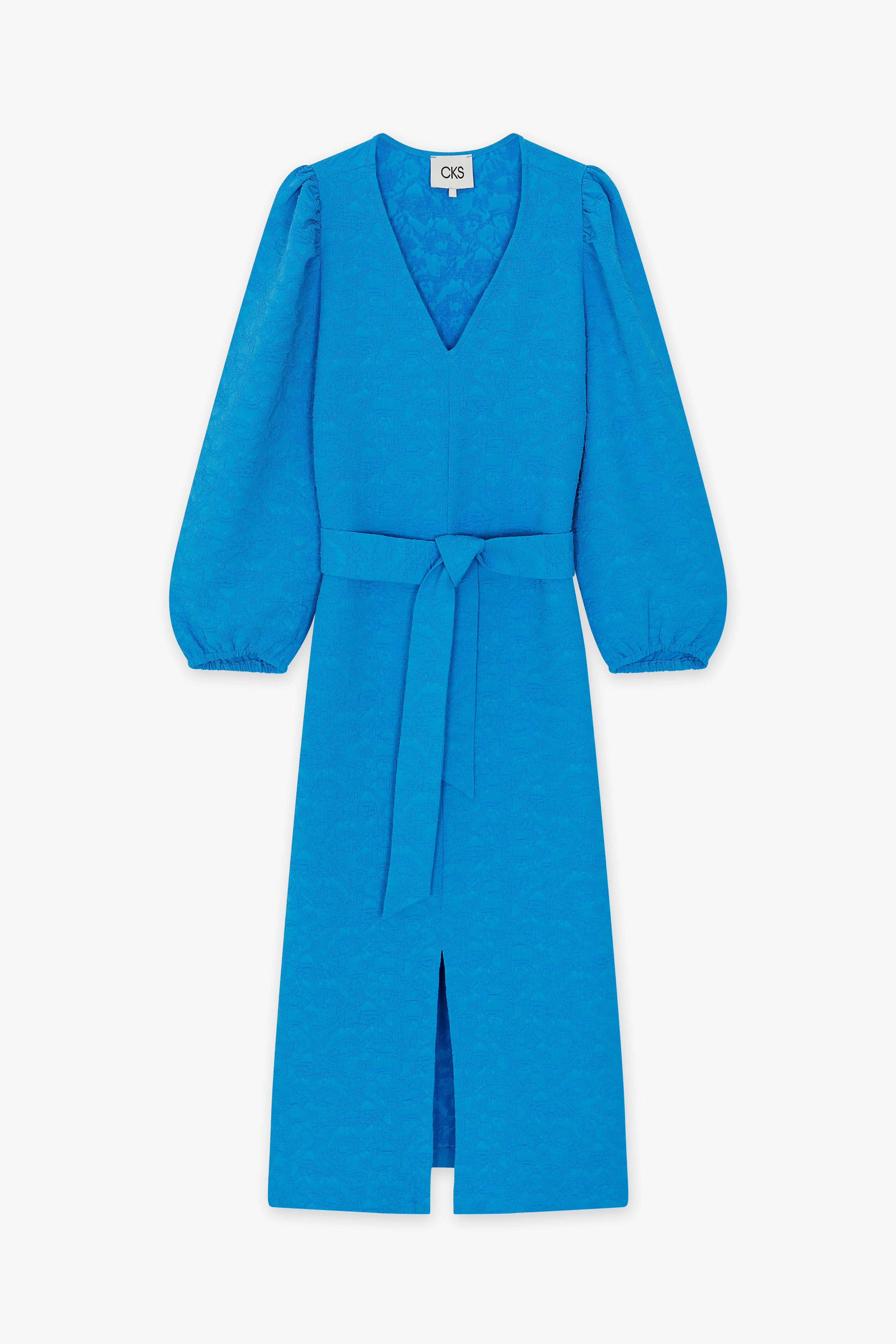 CKS Dames - DORISA - robe midi - bleu vif