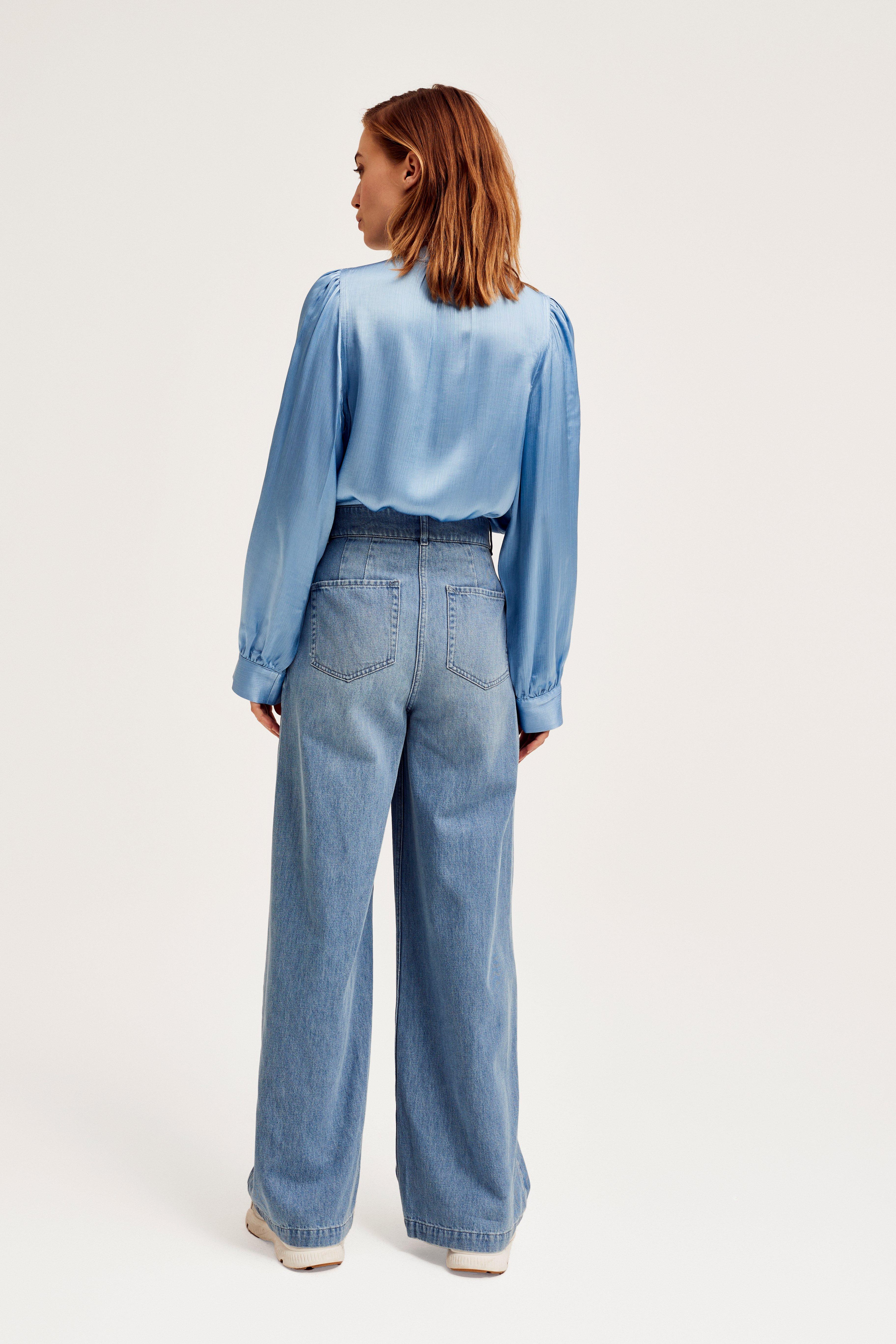 CKS Dames - RODA - long jeans - blue