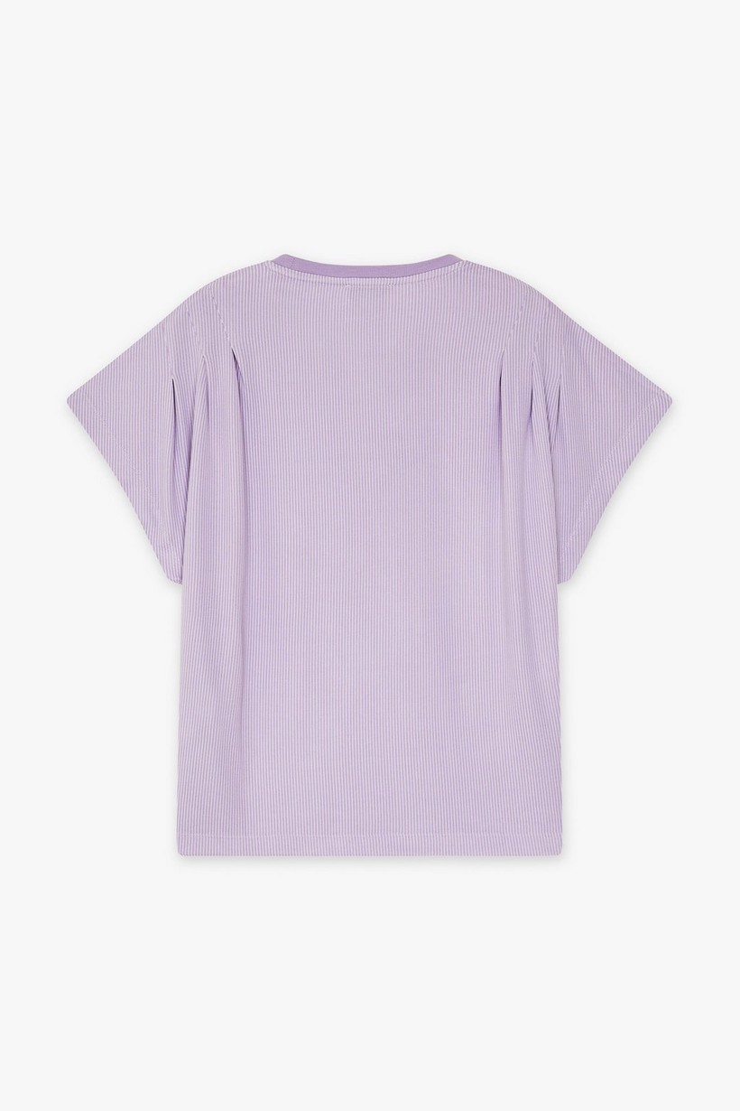 CKS Dames - JAZZY - T-Shirt Kurzarm - Violett