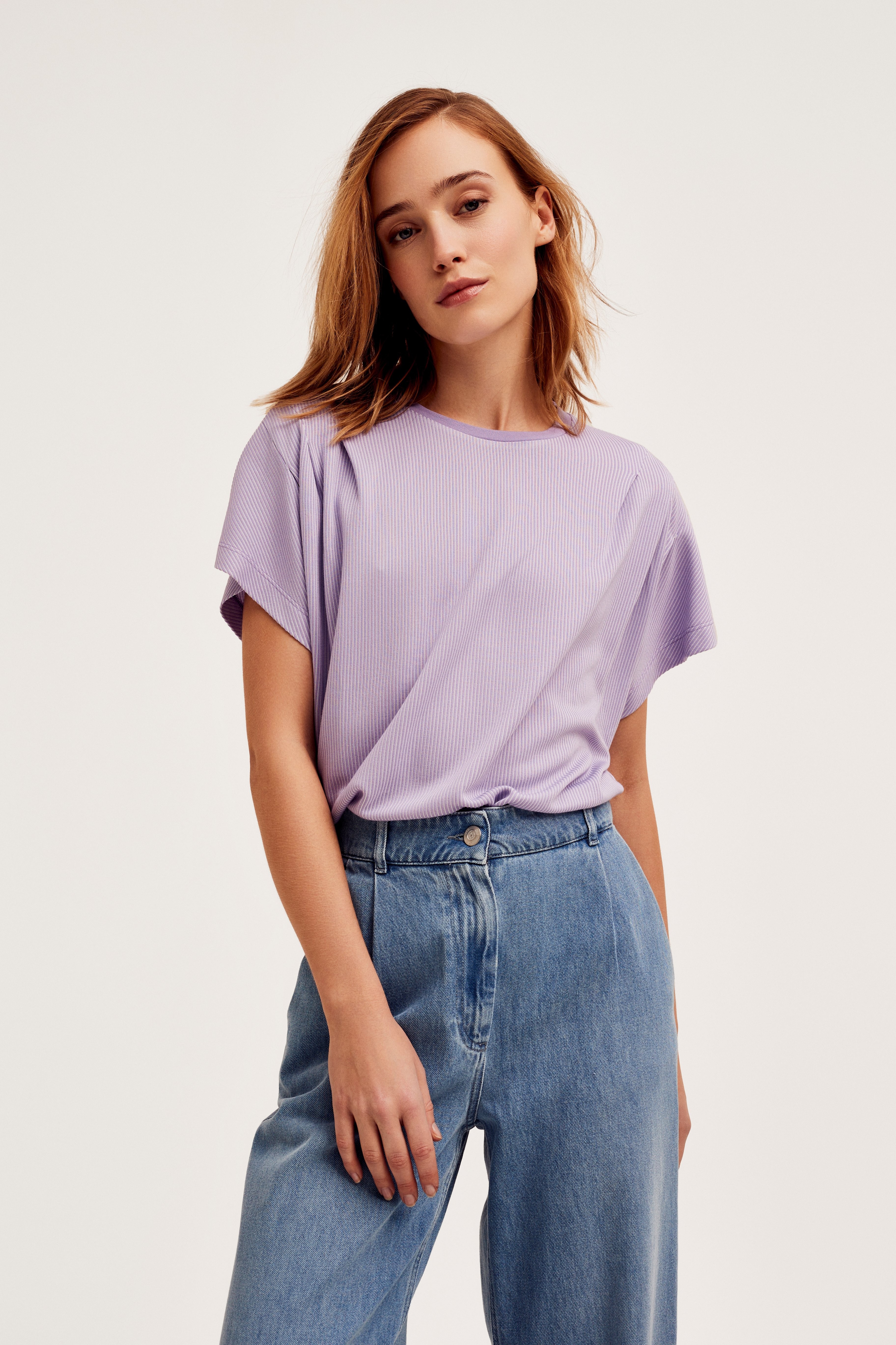 CKS Dames - JAZZY - t-shirt short sleeves - purple