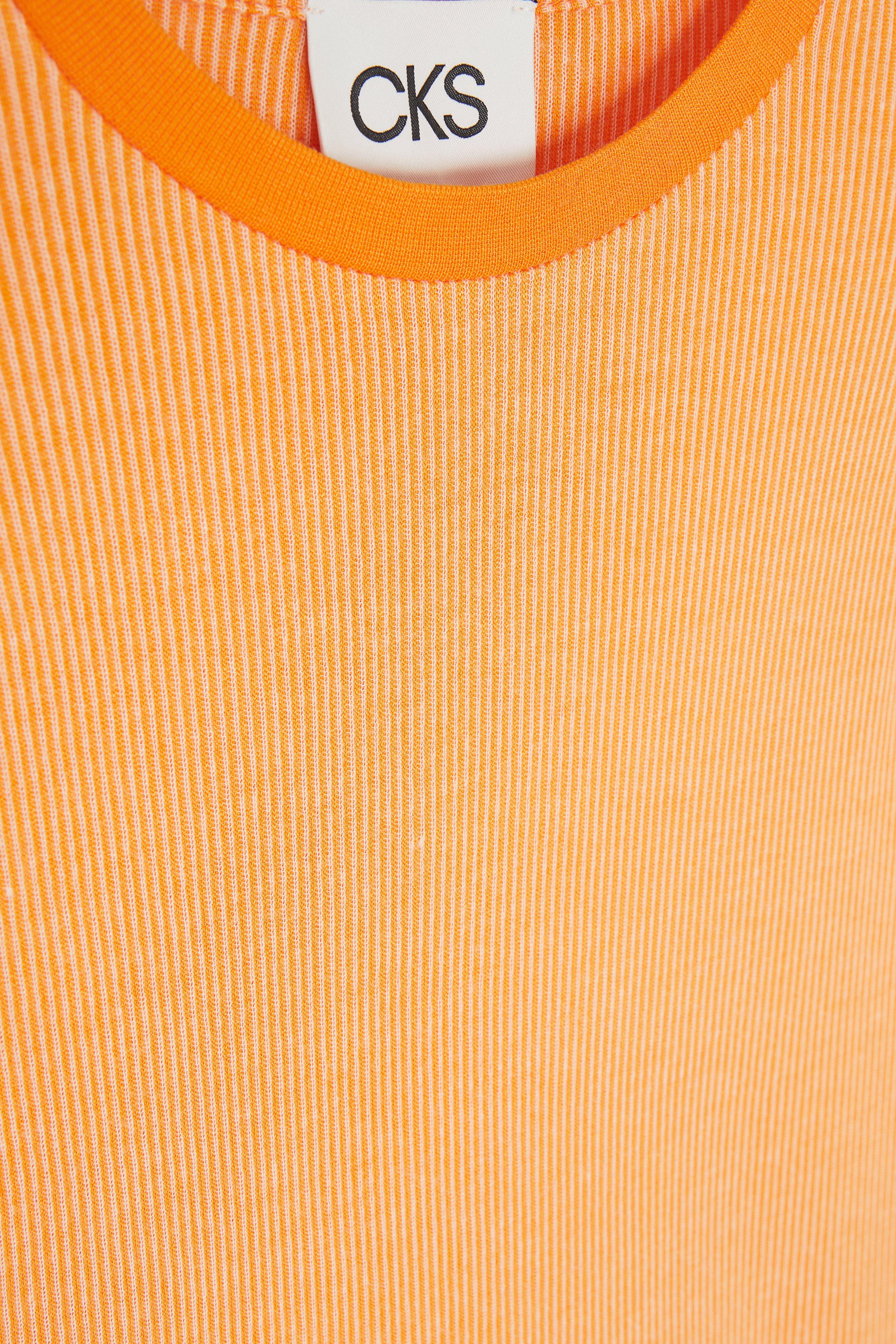 CKS Dames - JAZZY - t-shirt korte mouwen - feloranje