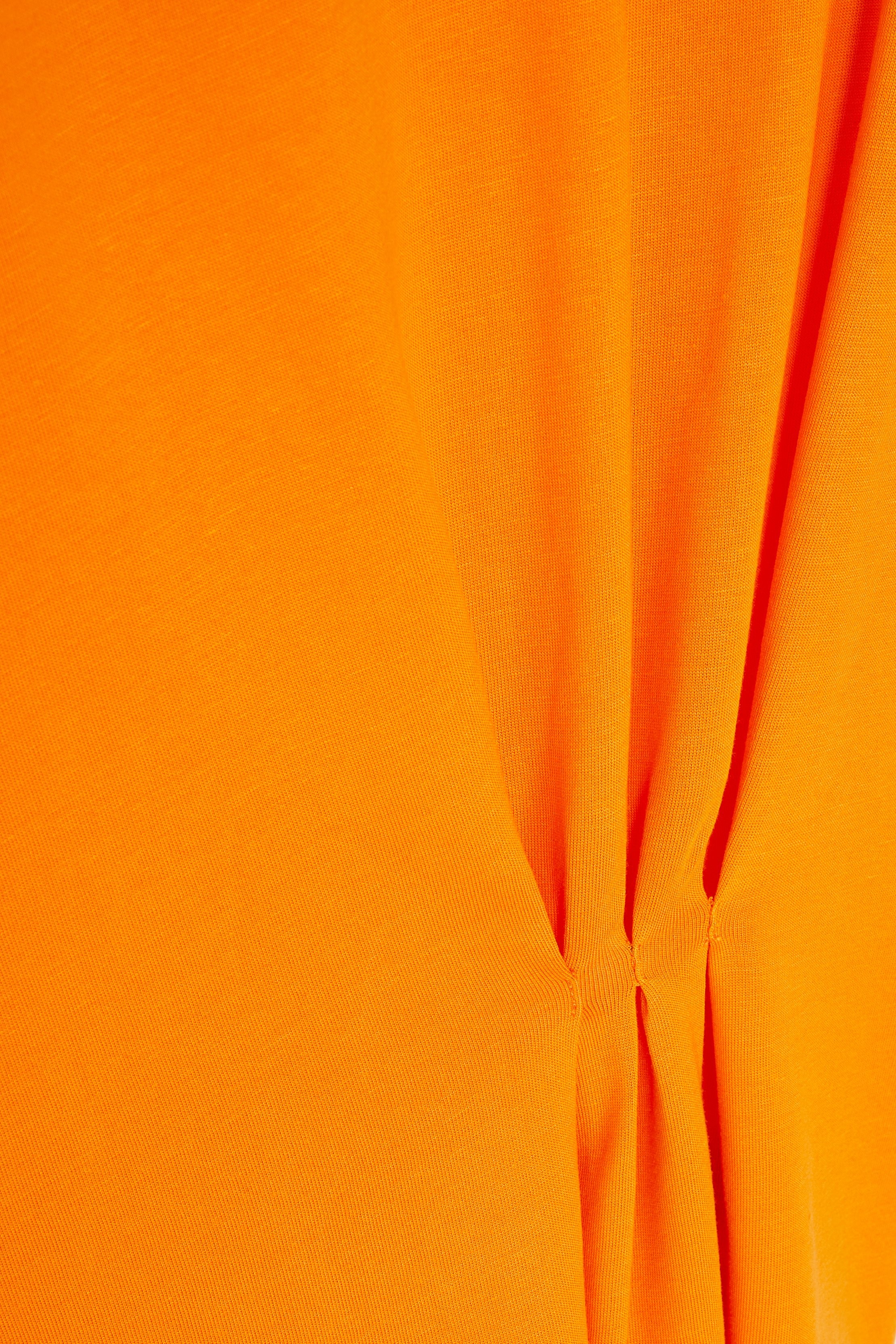 CKS Dames - TWIST - t-shirt korte mouwen - intens oranje