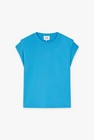 CKS Dames - PAMINA - t-shirt à manches courtes - bleu vif