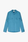 CKS Dames - SANZA - blouse short sleeves - blue