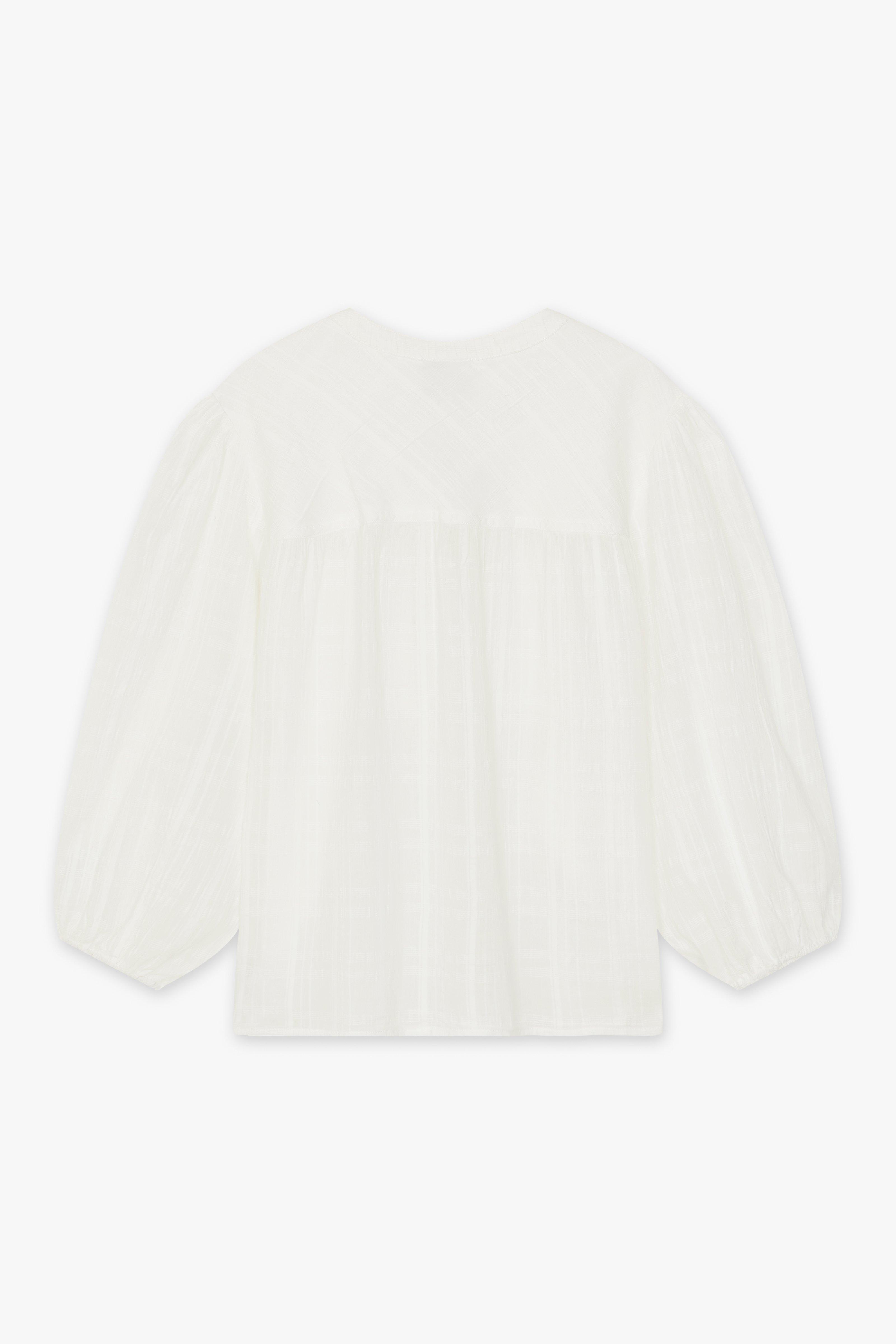 CKS Dames - WILD - chemisier à manches courtes - beige clair