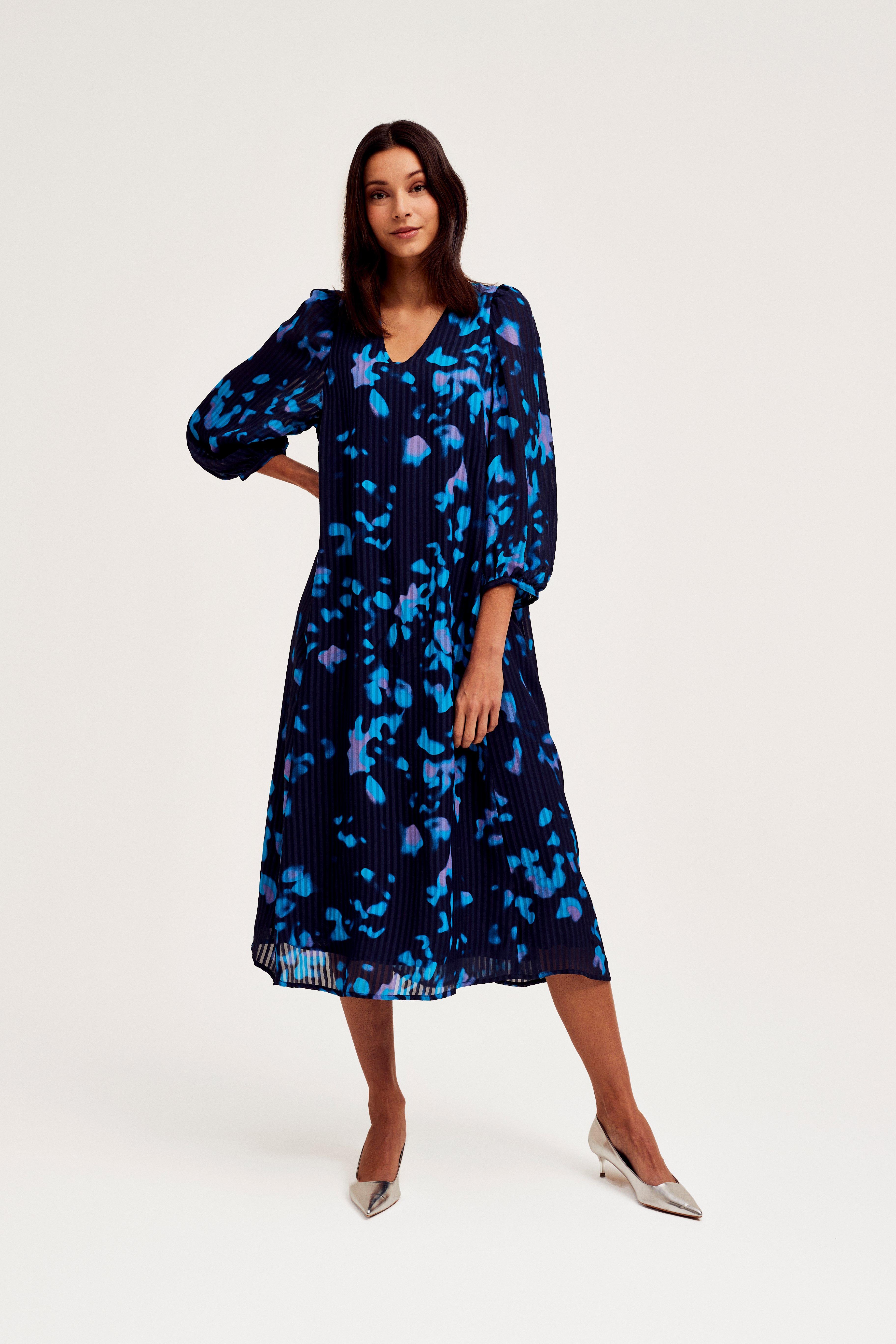 CKS Dames - DUCO - midi dress - dark blue