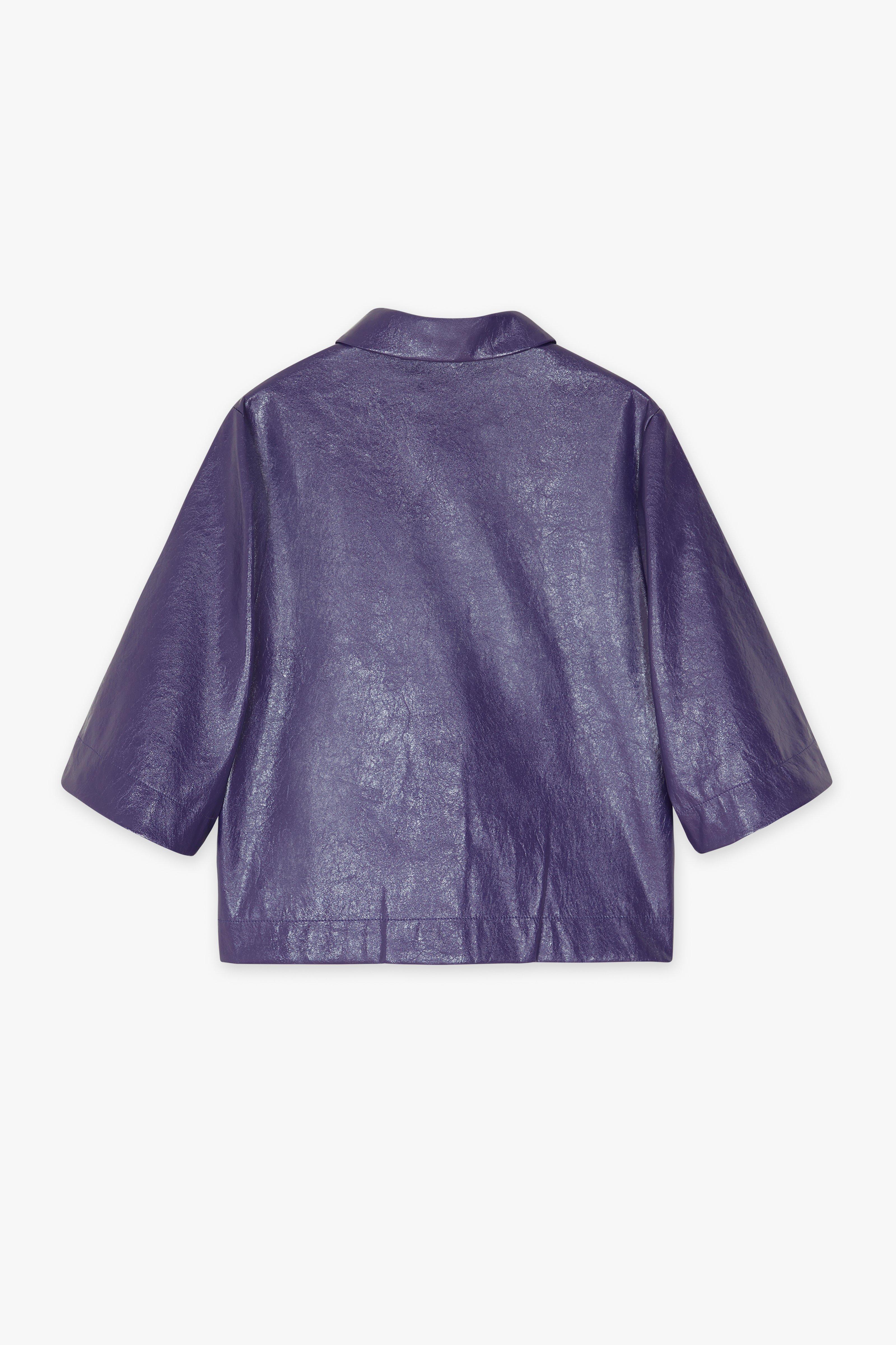 CKS Dames - SELINS - shirt short sleeves - purple