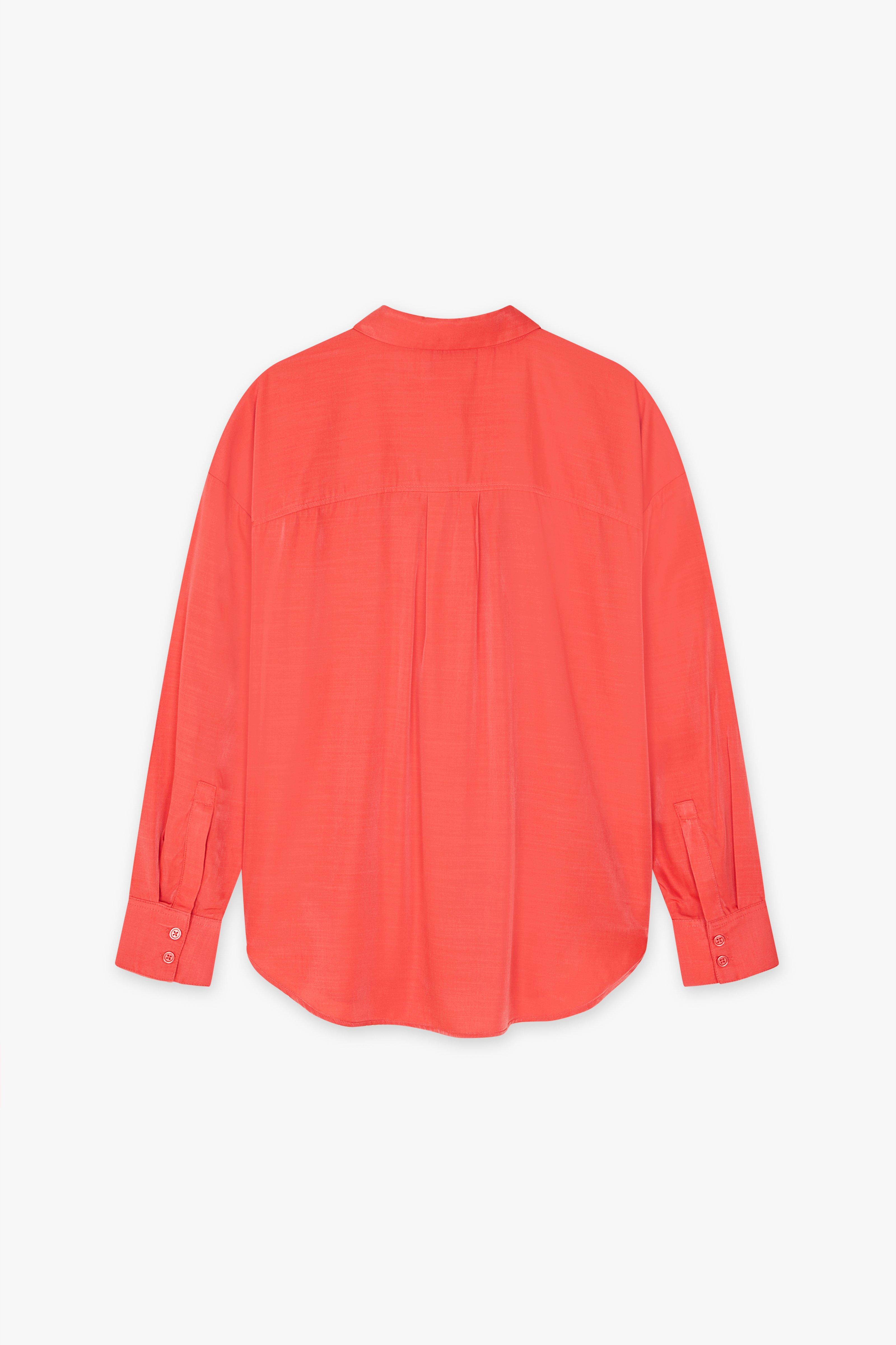 CKS Dames - RUTTENS - blouse korte mouwen - roze