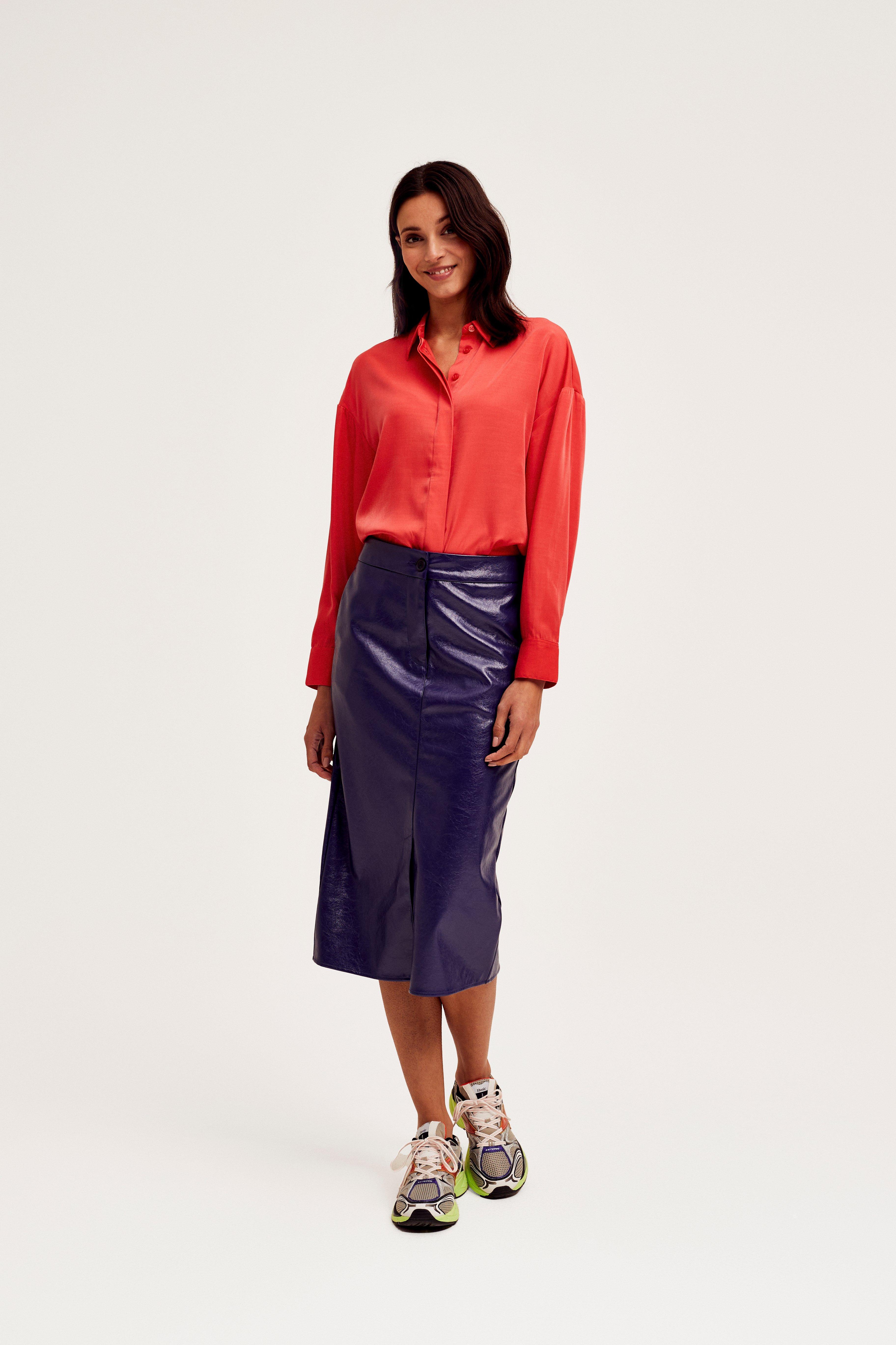 CKS Dames - RUTTENS - blouse korte mouwen - roze
