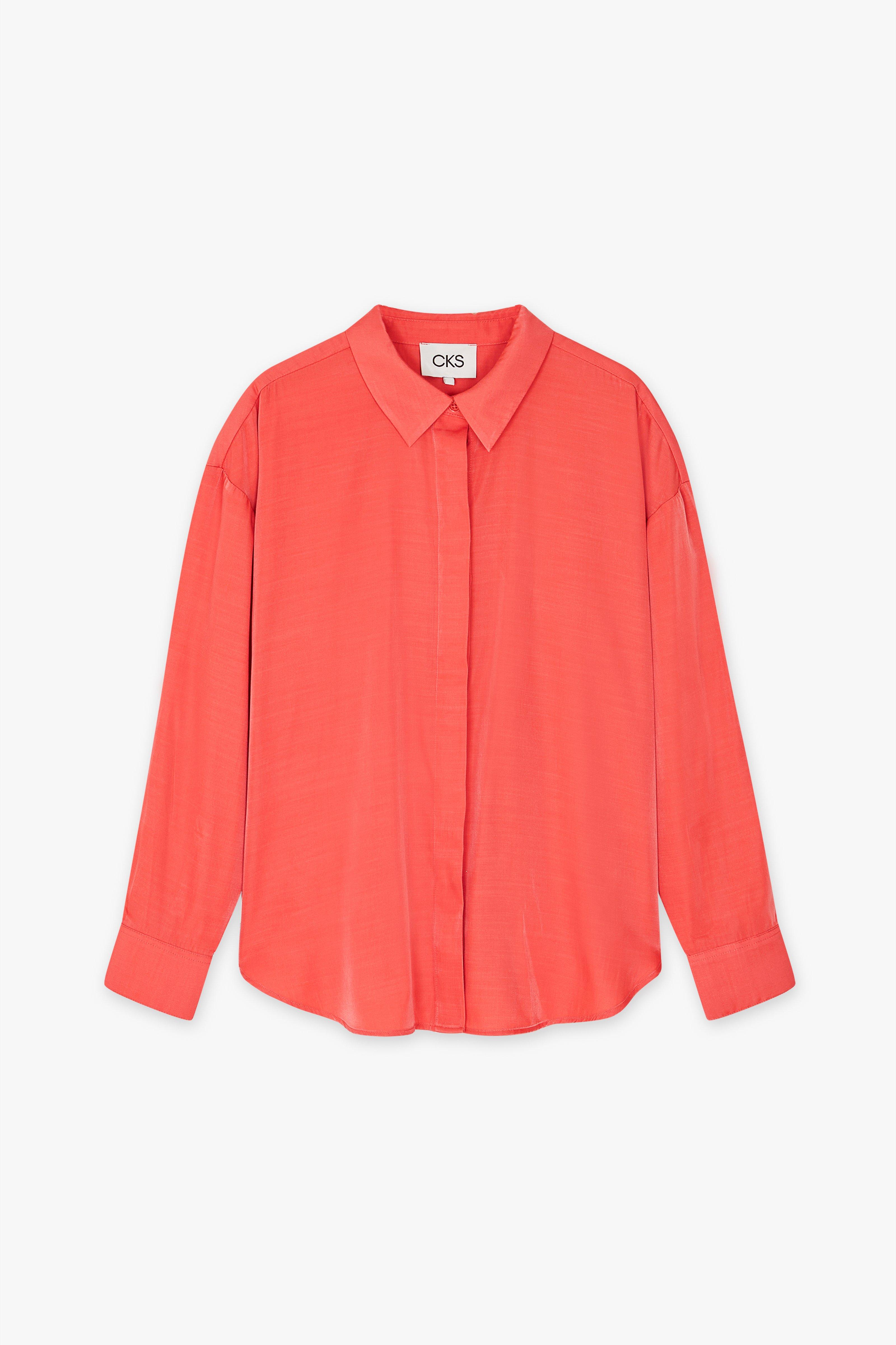 CKS Dames - RUTTENS - blouse korte mouwen - roze