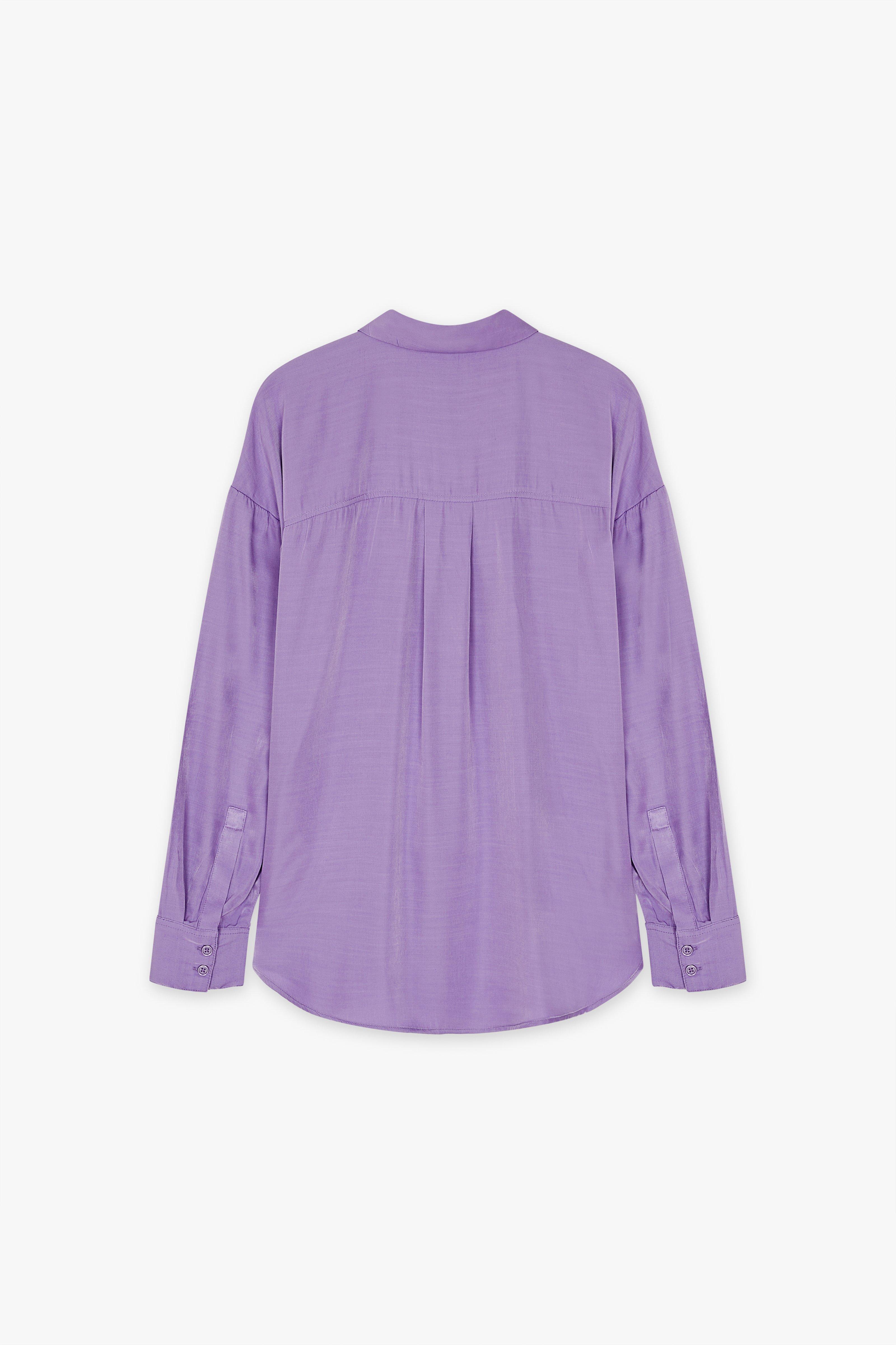 CKS Dames - RUTTENS - blouse short sleeves - purple