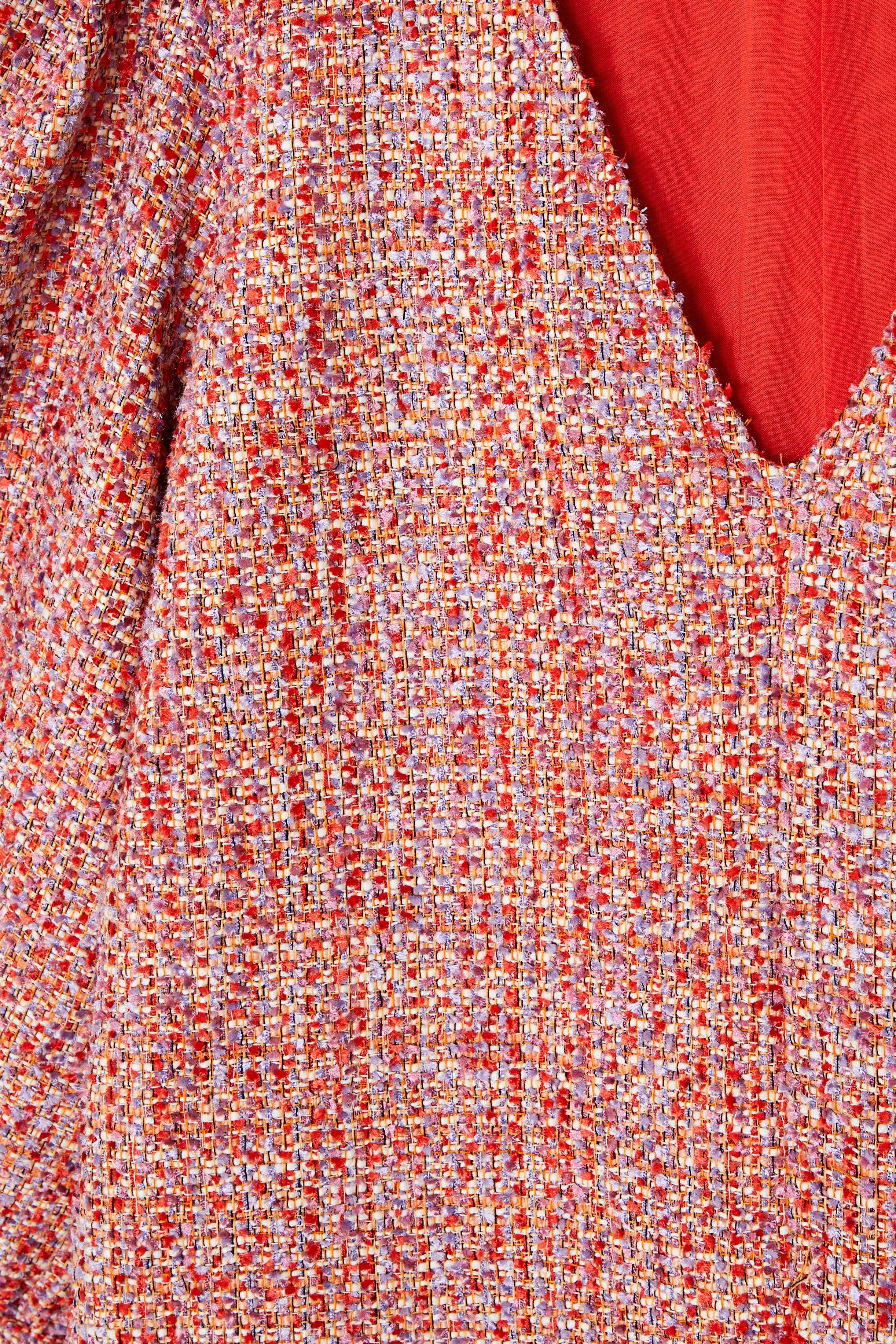 CKS Dames - DAVE - short dress - bright orange