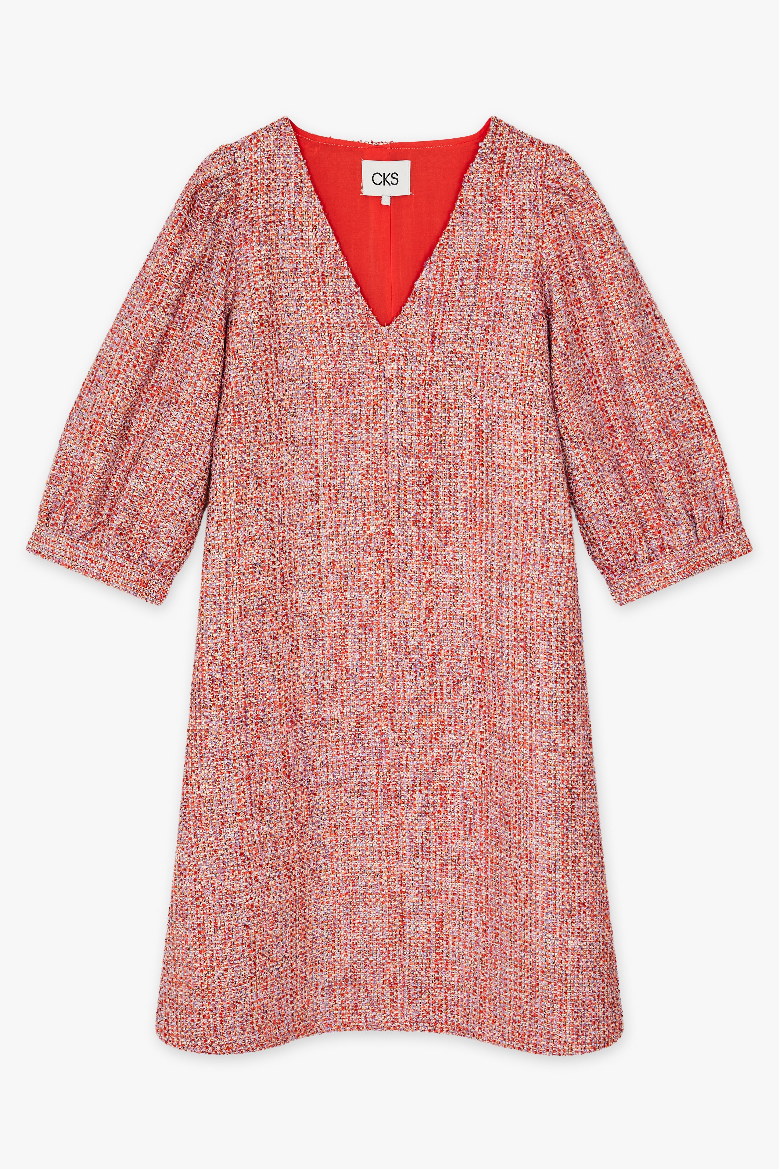 CKS Dames - DAVE - robe courte - orange vif