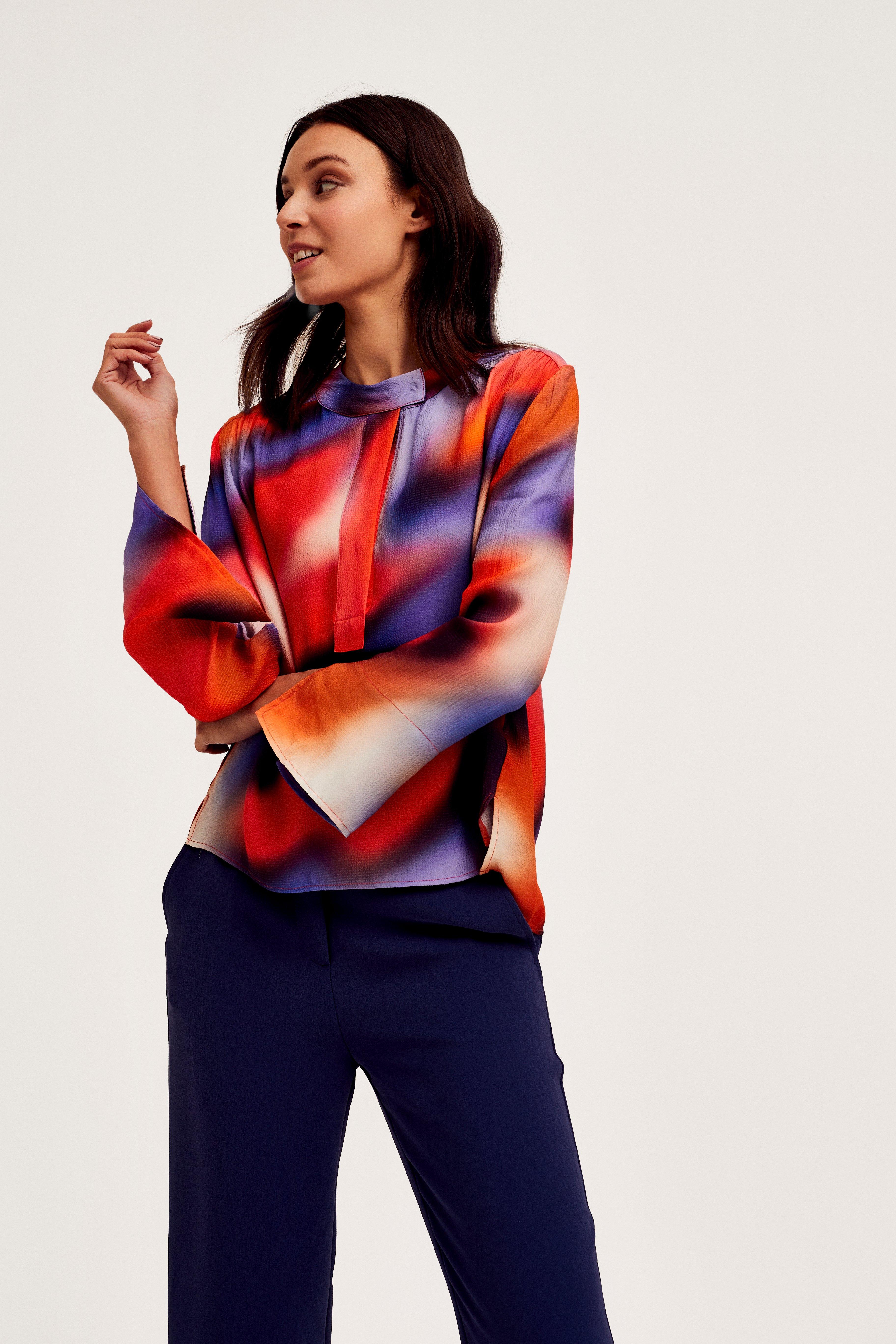 CKS Dames - SALEDO - blouse lange mouwen - meerkleurig