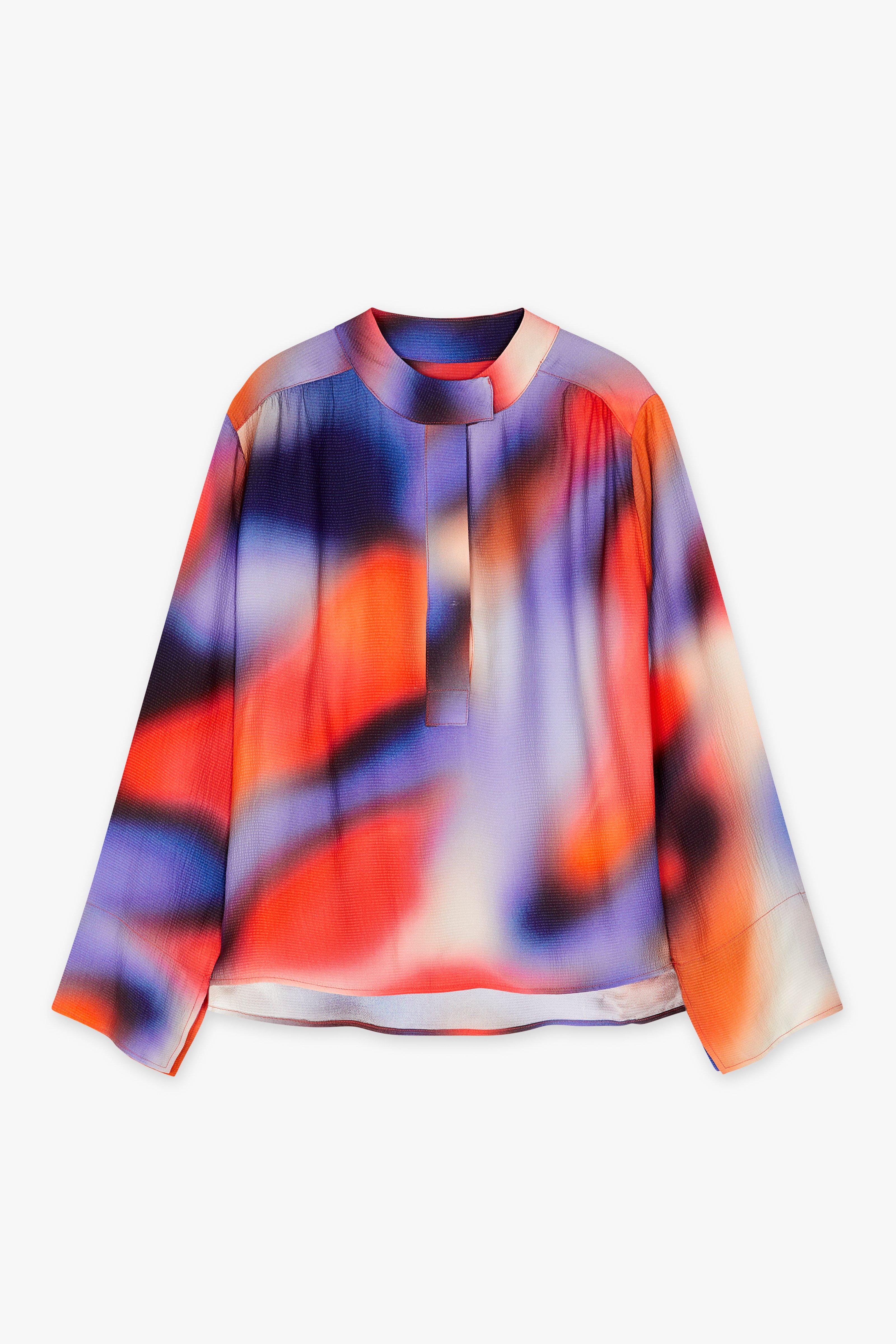 CKS Dames - SALEDO - blouse korte mouwen - meerkleurig