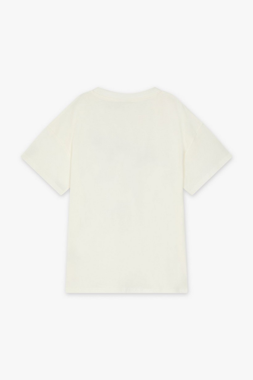 CKS Dames - JOEL - t-shirt korte mouwen - lichtbeige