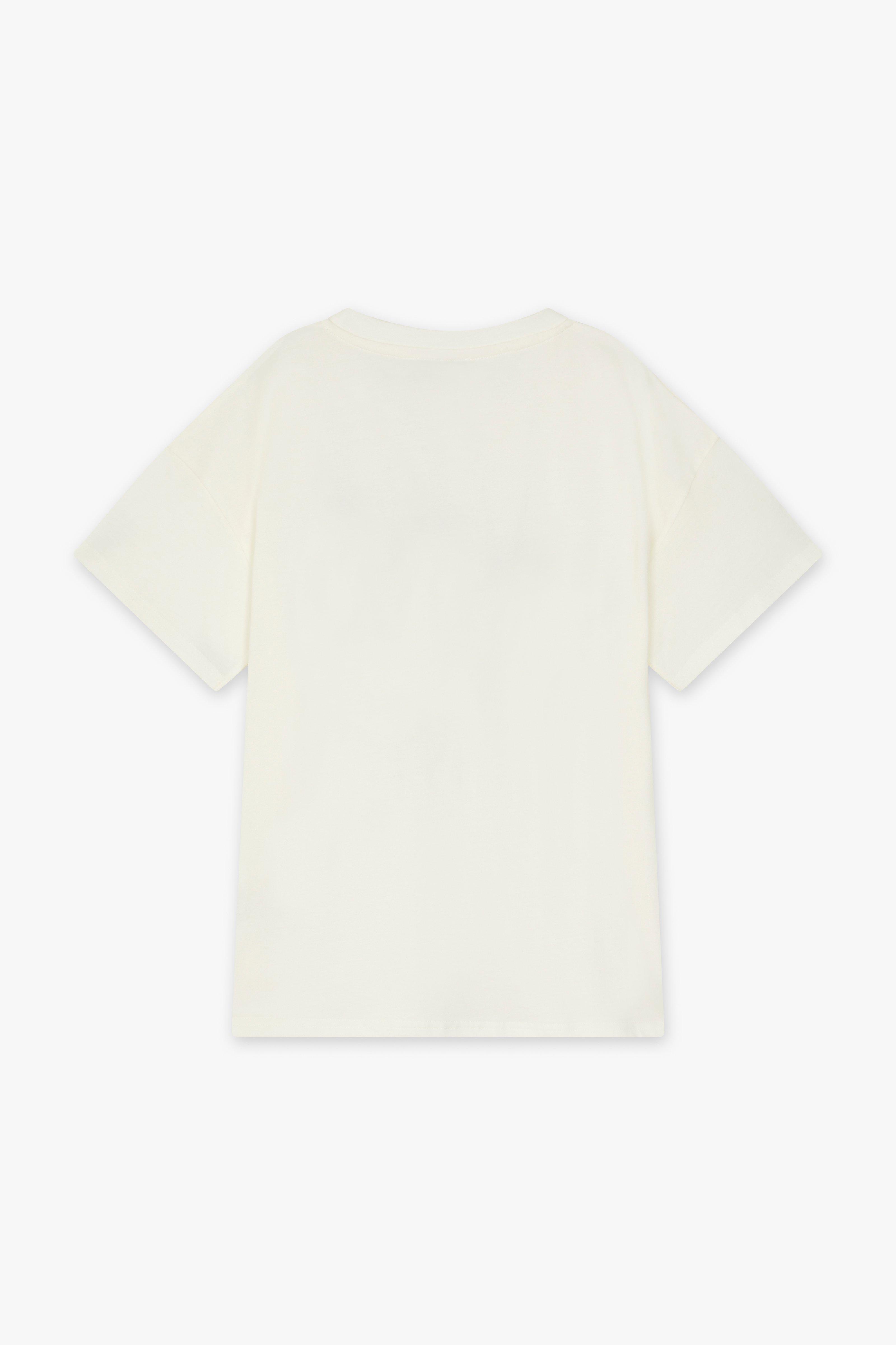 CKS Dames - JOEL - T-Shirt Kurzarm - Hellbeige