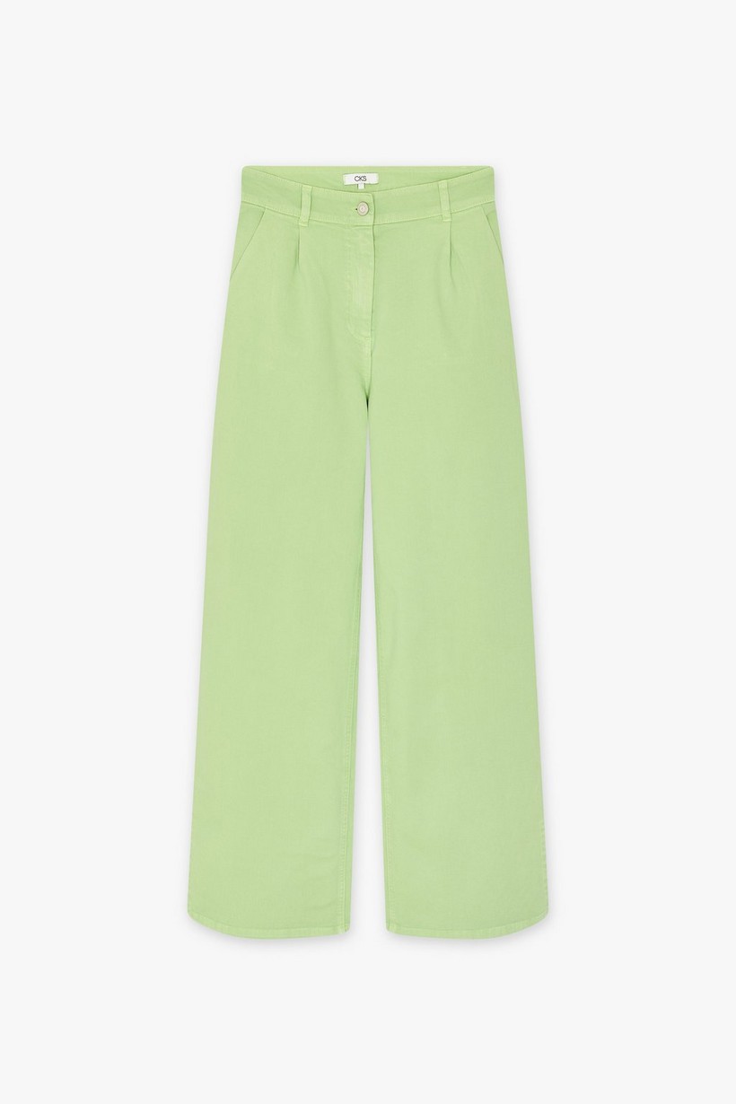 CKS Dames - ROAD - long jeans - light green