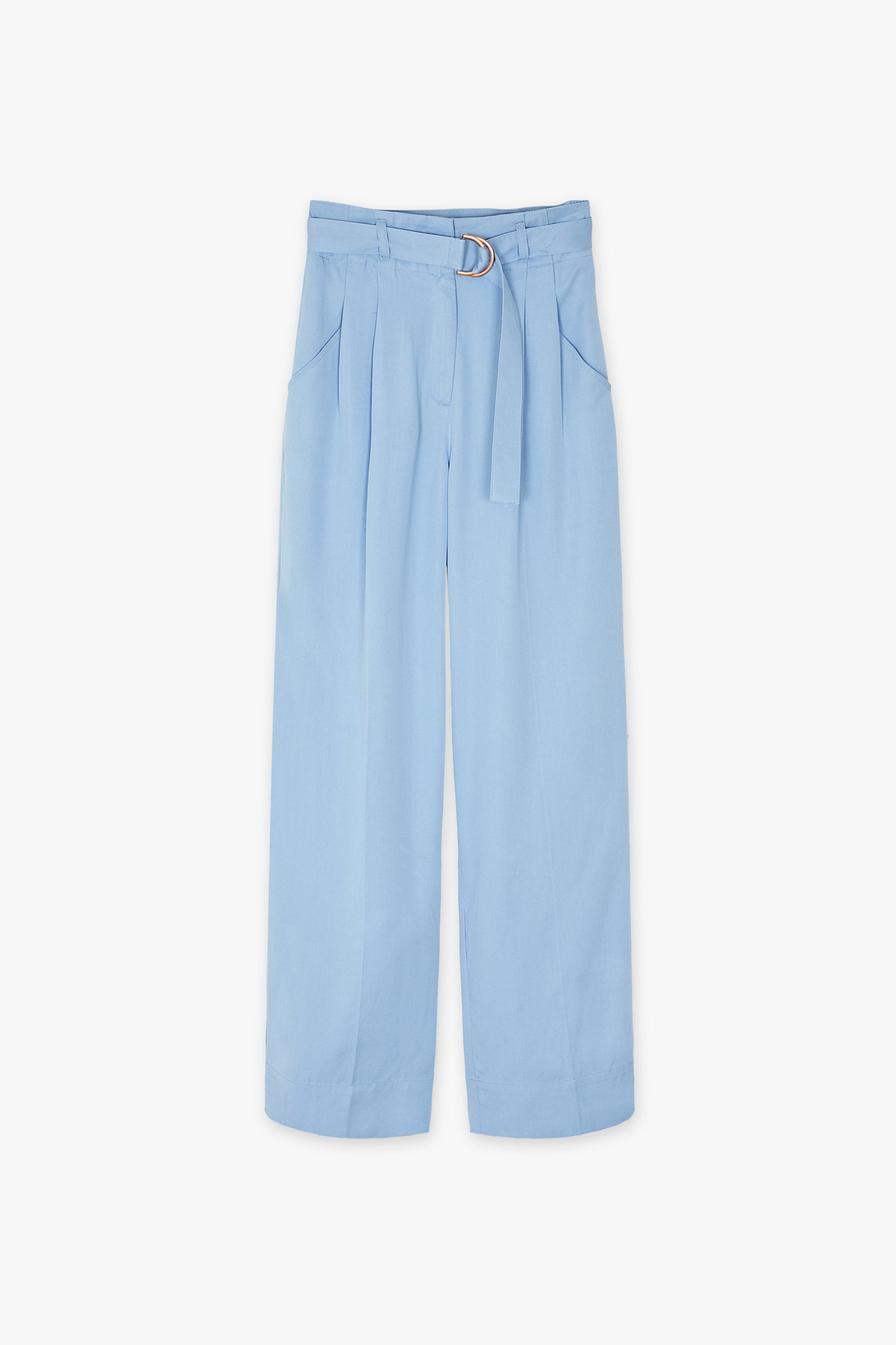 CKS Dames - TONE - long trouser - light blue