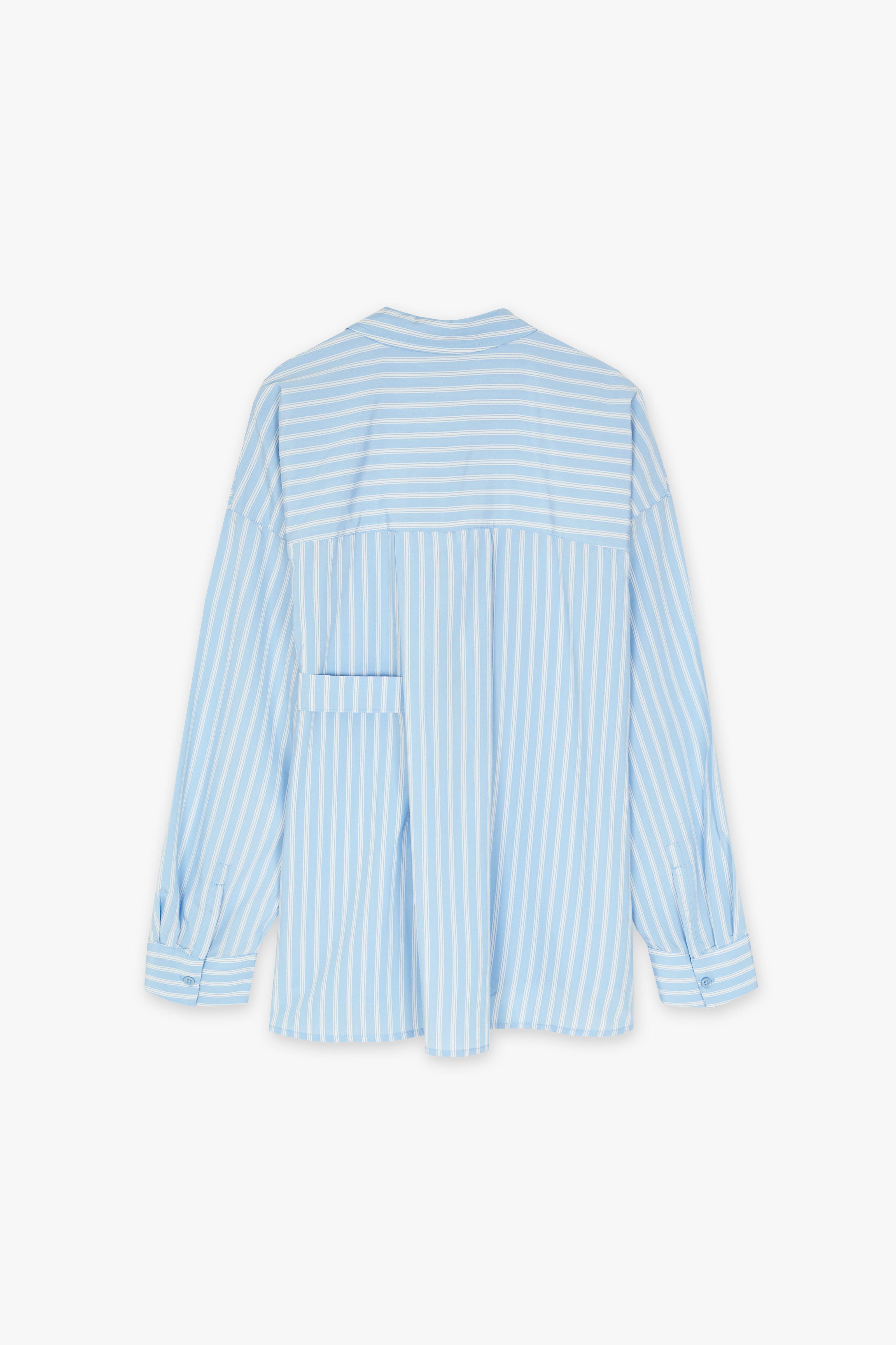 CKS Dames - STAND - blouse short sleeves - light blue