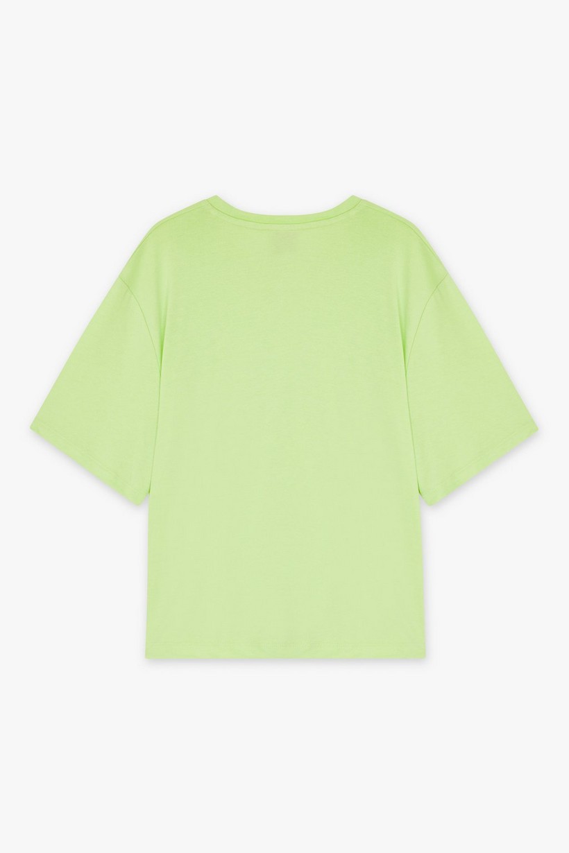 CKS Dames - TWIST - t-shirt à manches courtes - vert clair