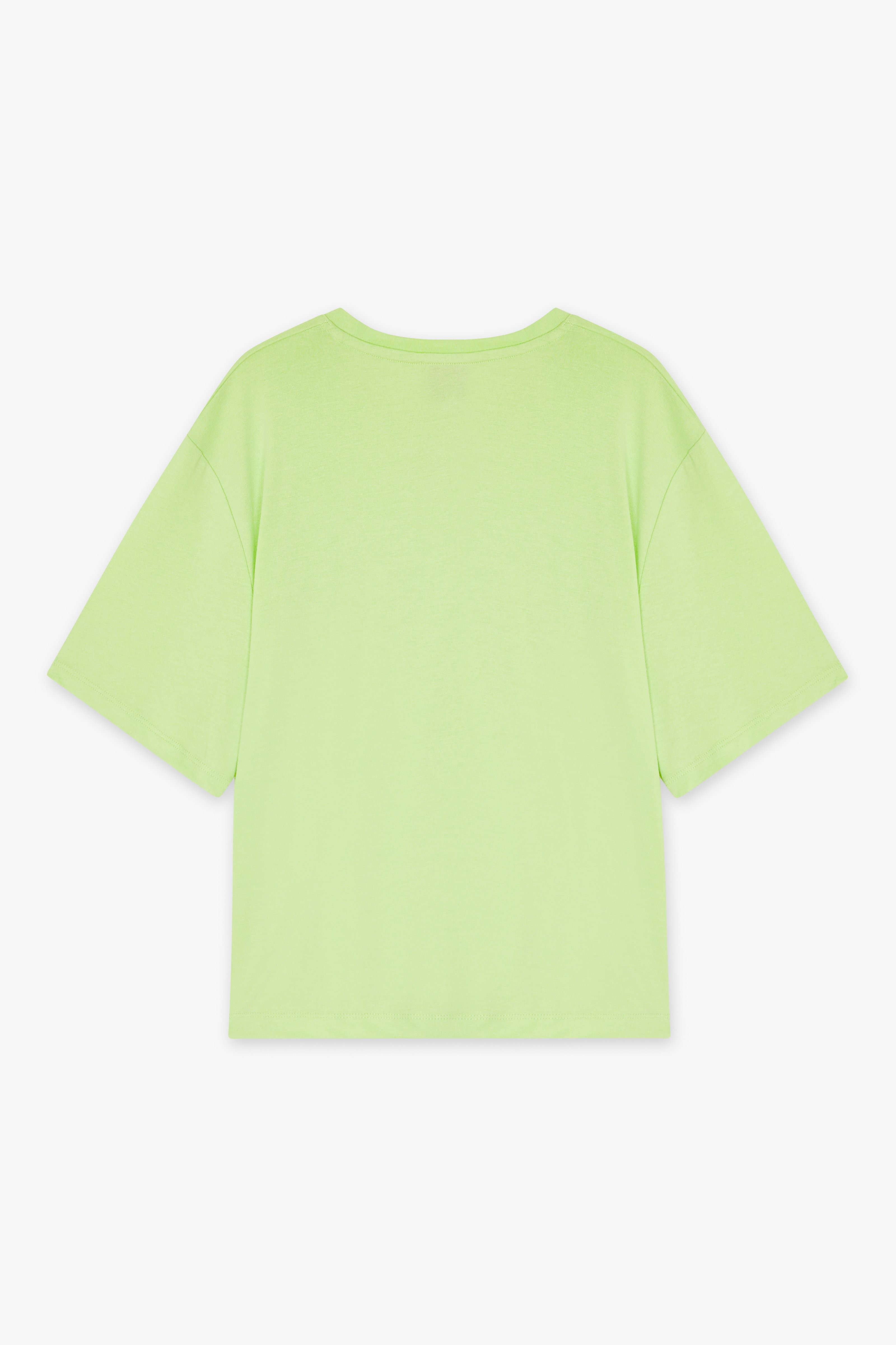 CKS Dames - TWIST - t-shirt short sleeves - light green