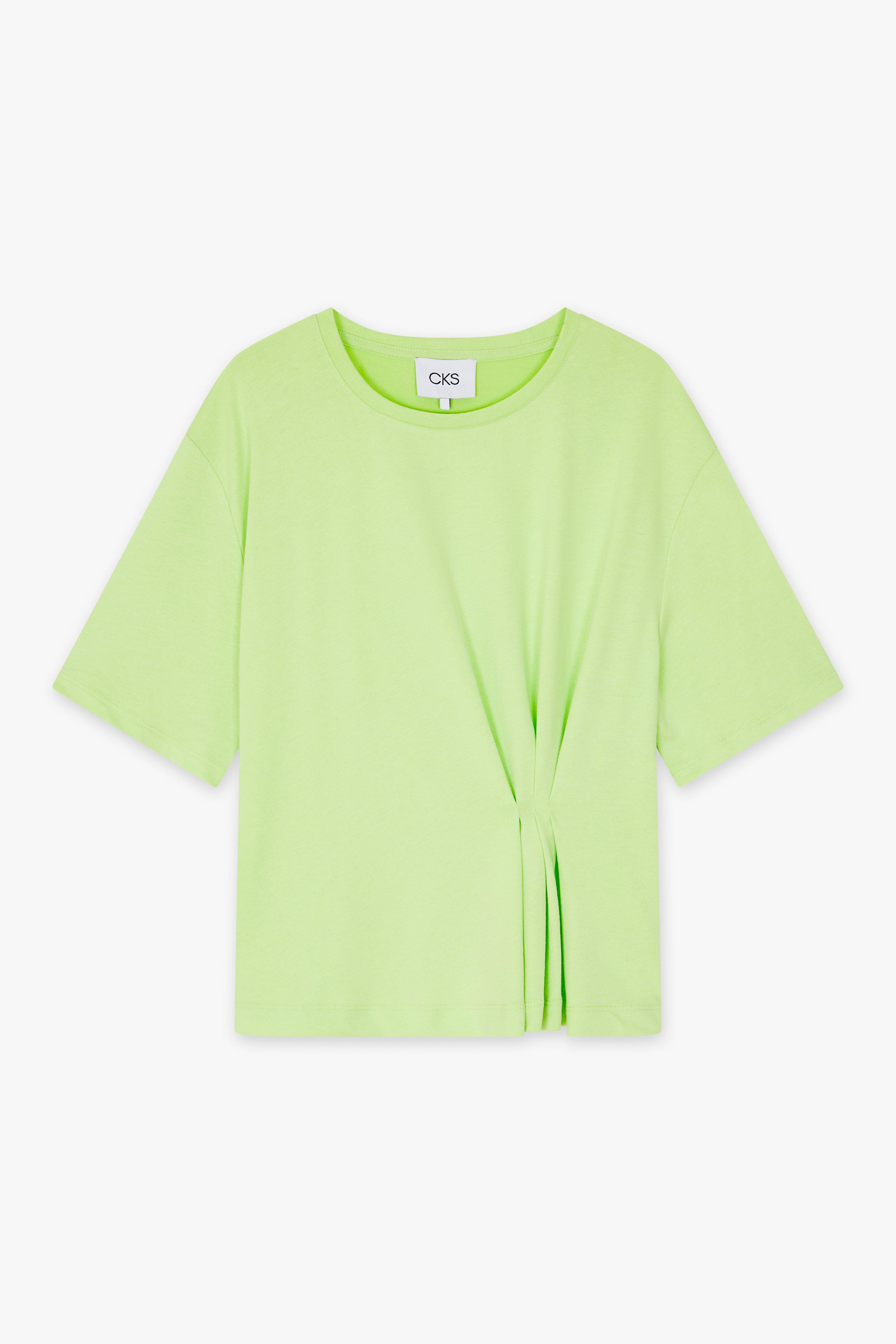 CKS Dames - TWIST - t-shirt à manches courtes - vert clair