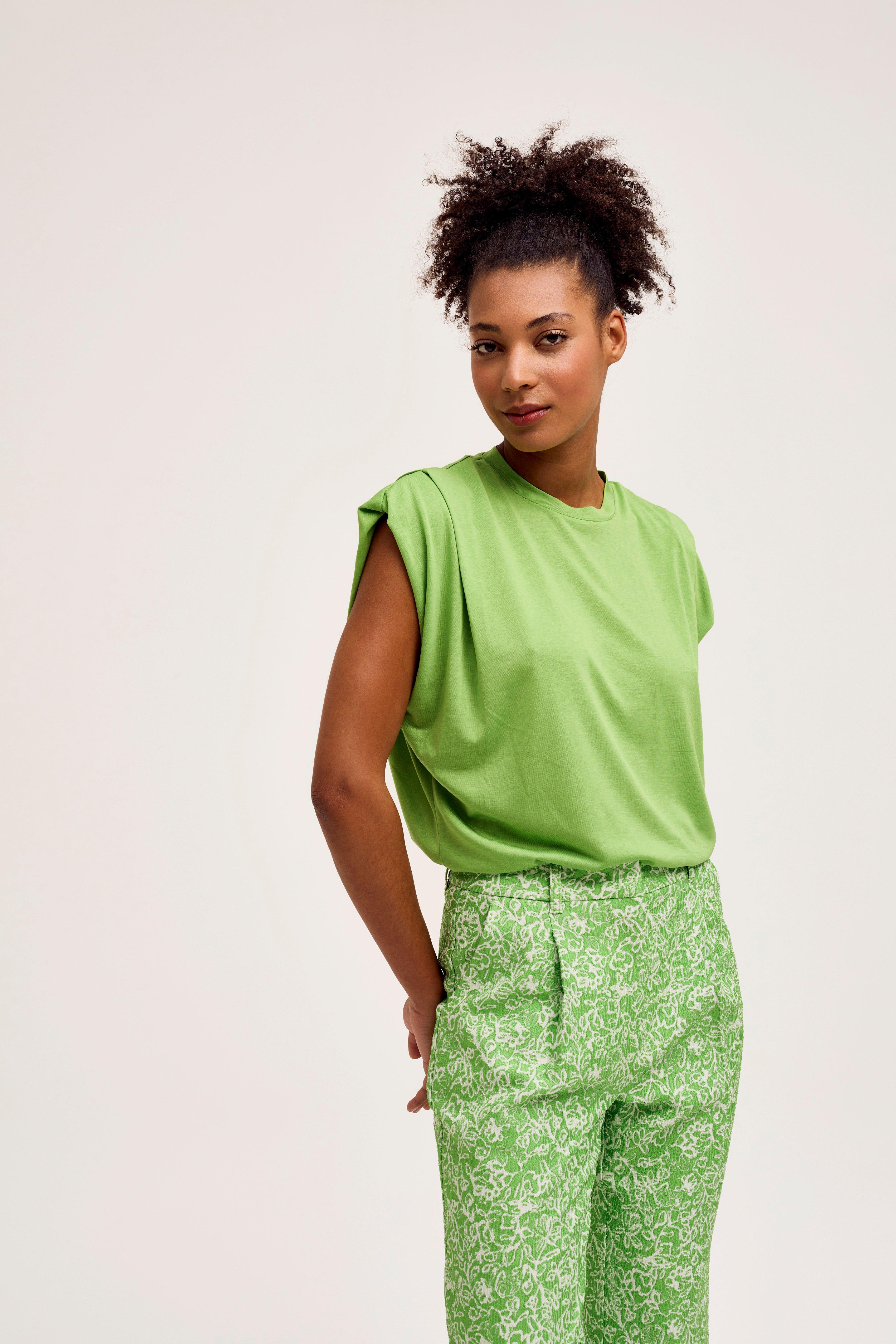 CKS Dames - PAMINA - t-shirt short sleeves - green