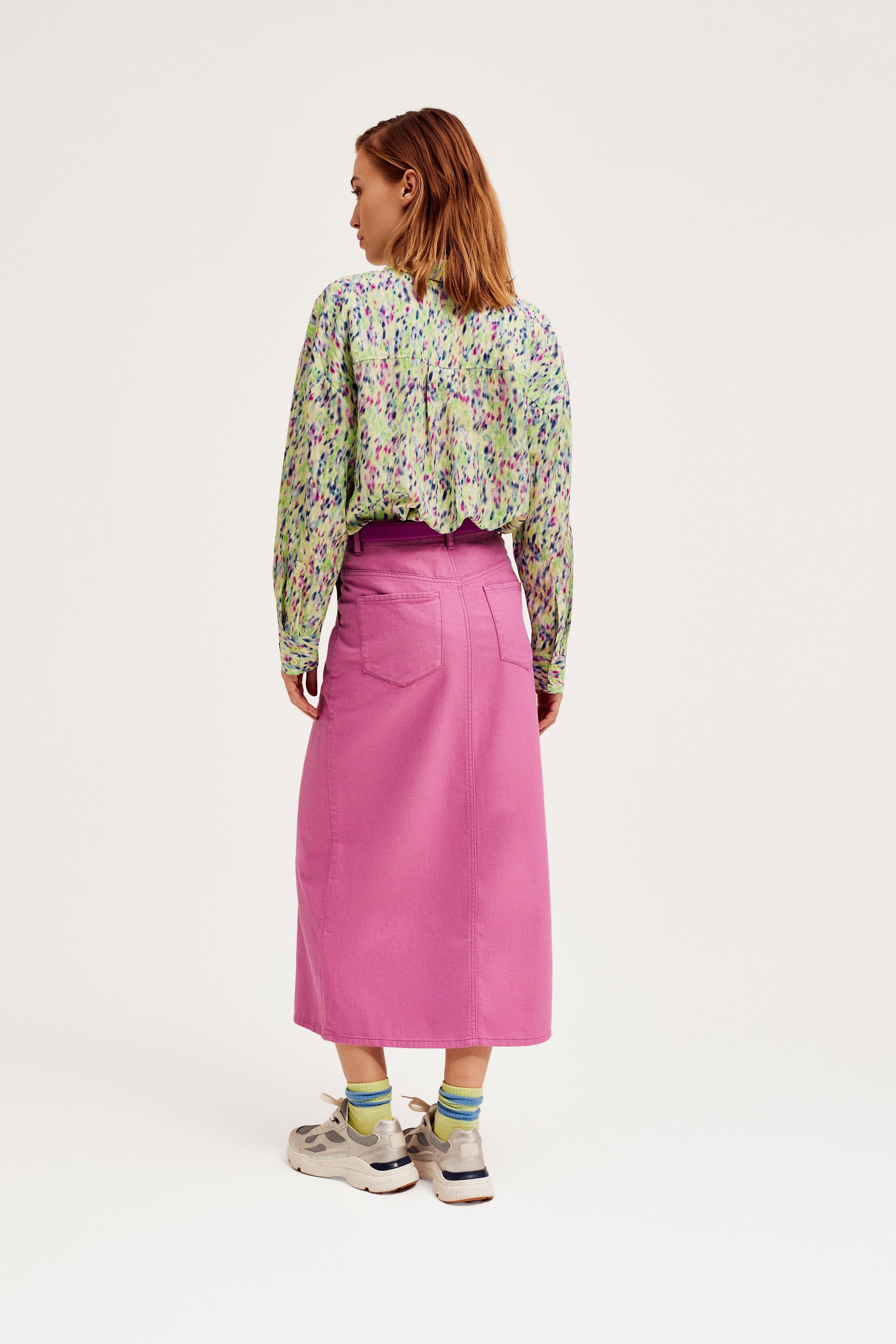 CKS Dames - RUTTENS - blouse korte mouwen - meerkleurig