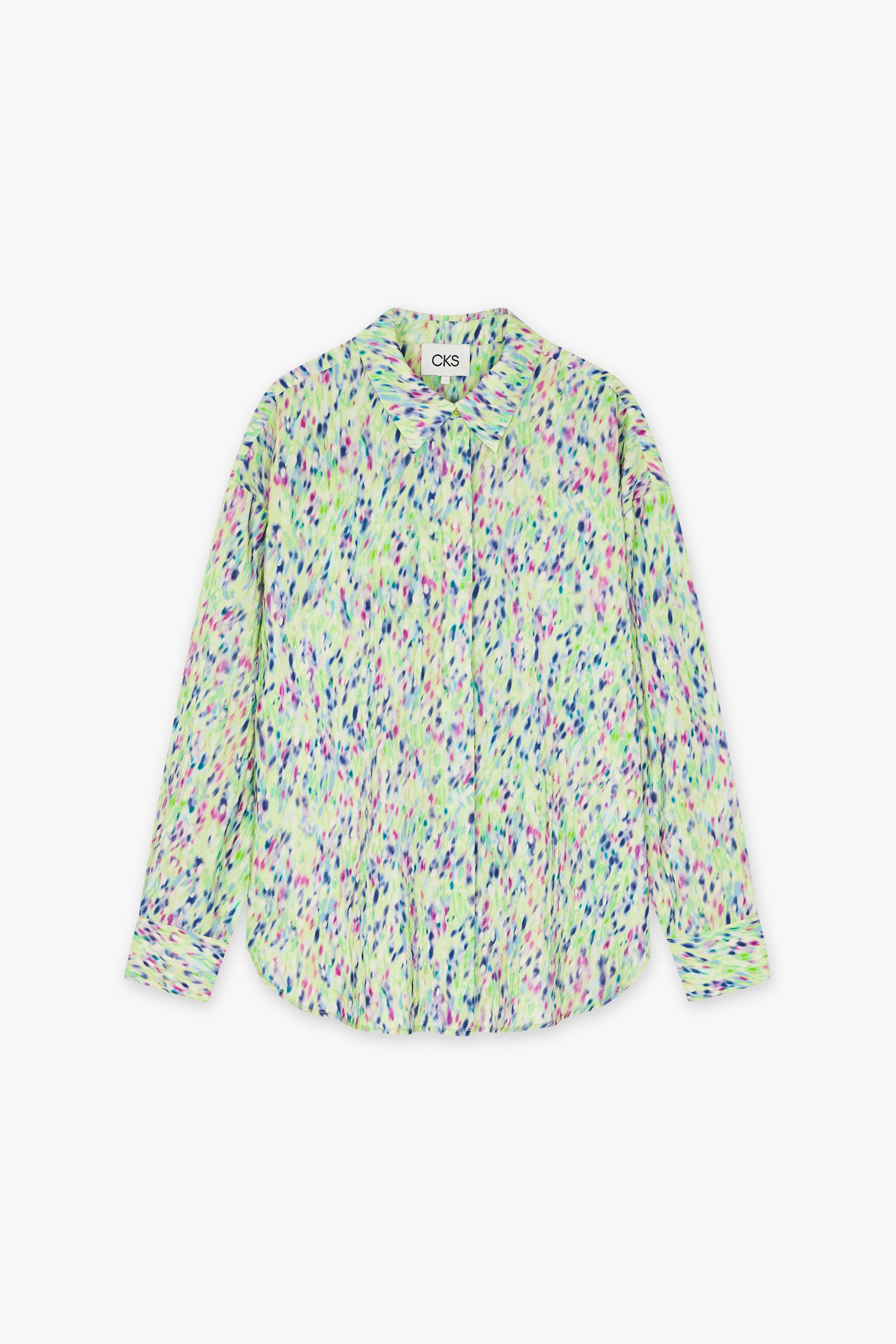 CKS Dames - RUTTENS - blouse korte mouwen - meerkleurig