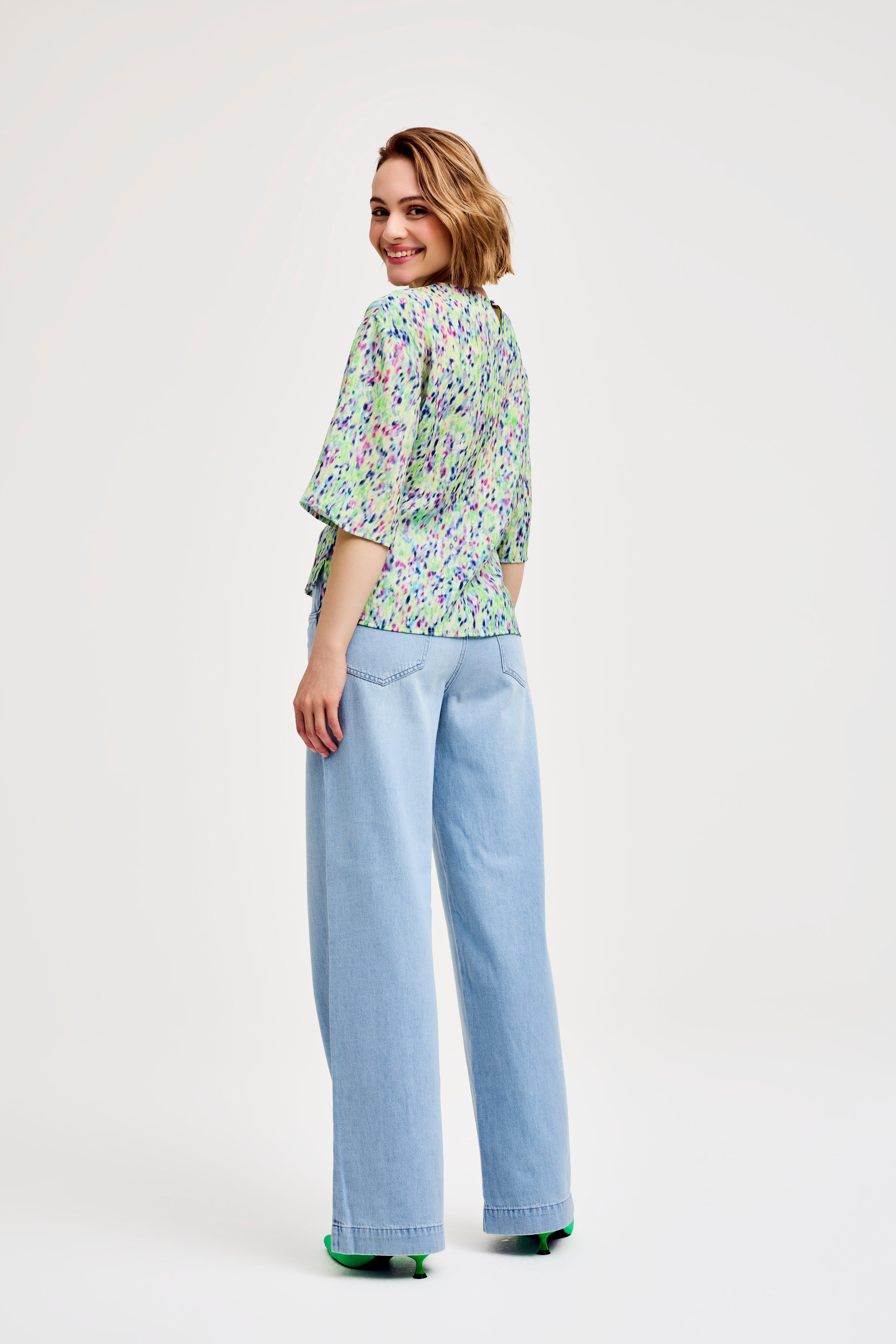 CKS Dames - STORM - blouse lange mouwen - meerkleurig